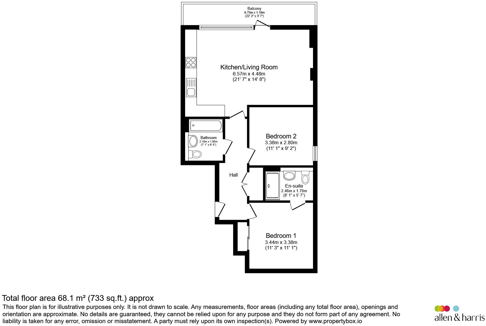 Paintworks, Arnos Vale, Bristol floorplan