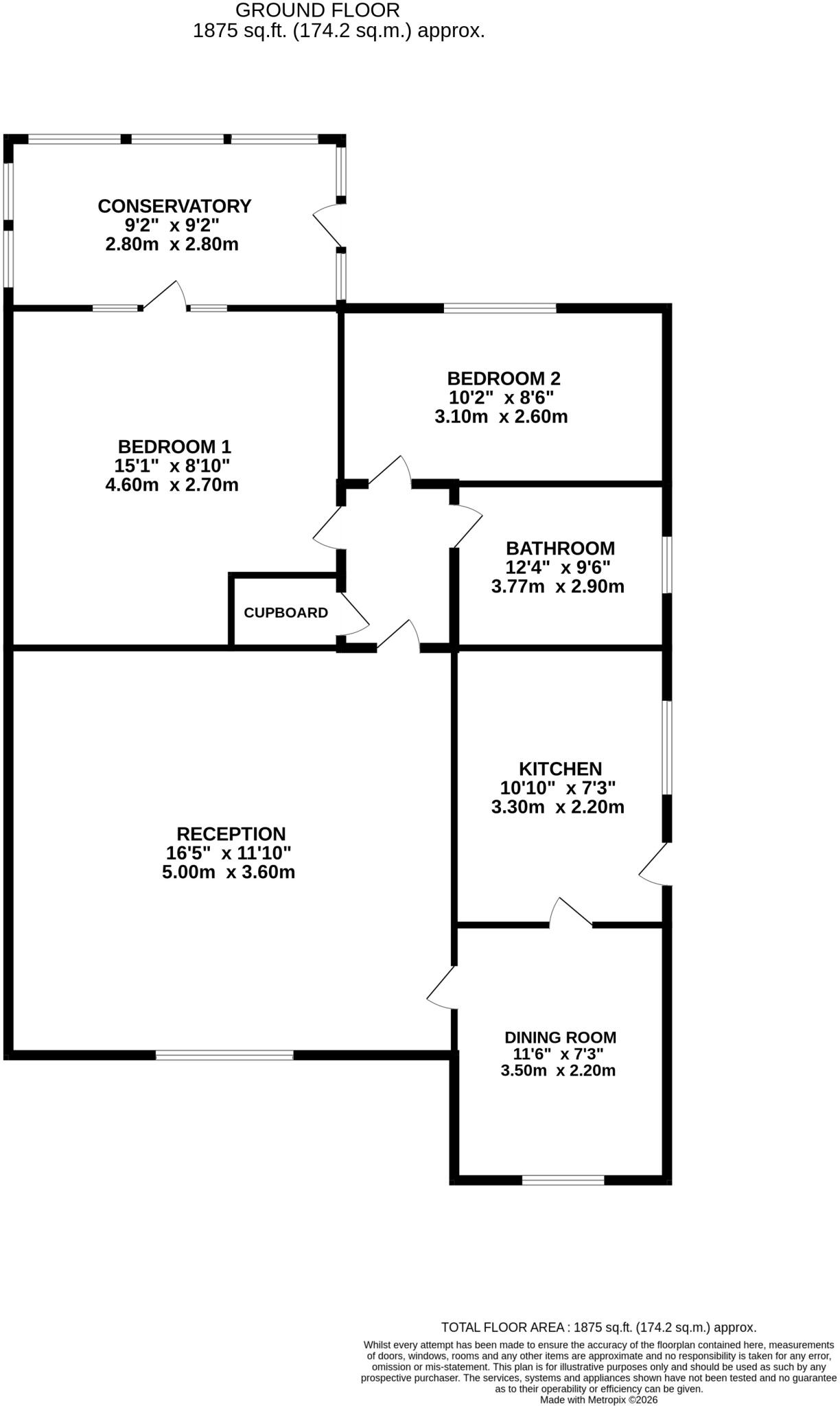 Winds Lonnen, Murton, Seaham, County Durham, SR7 floorplan