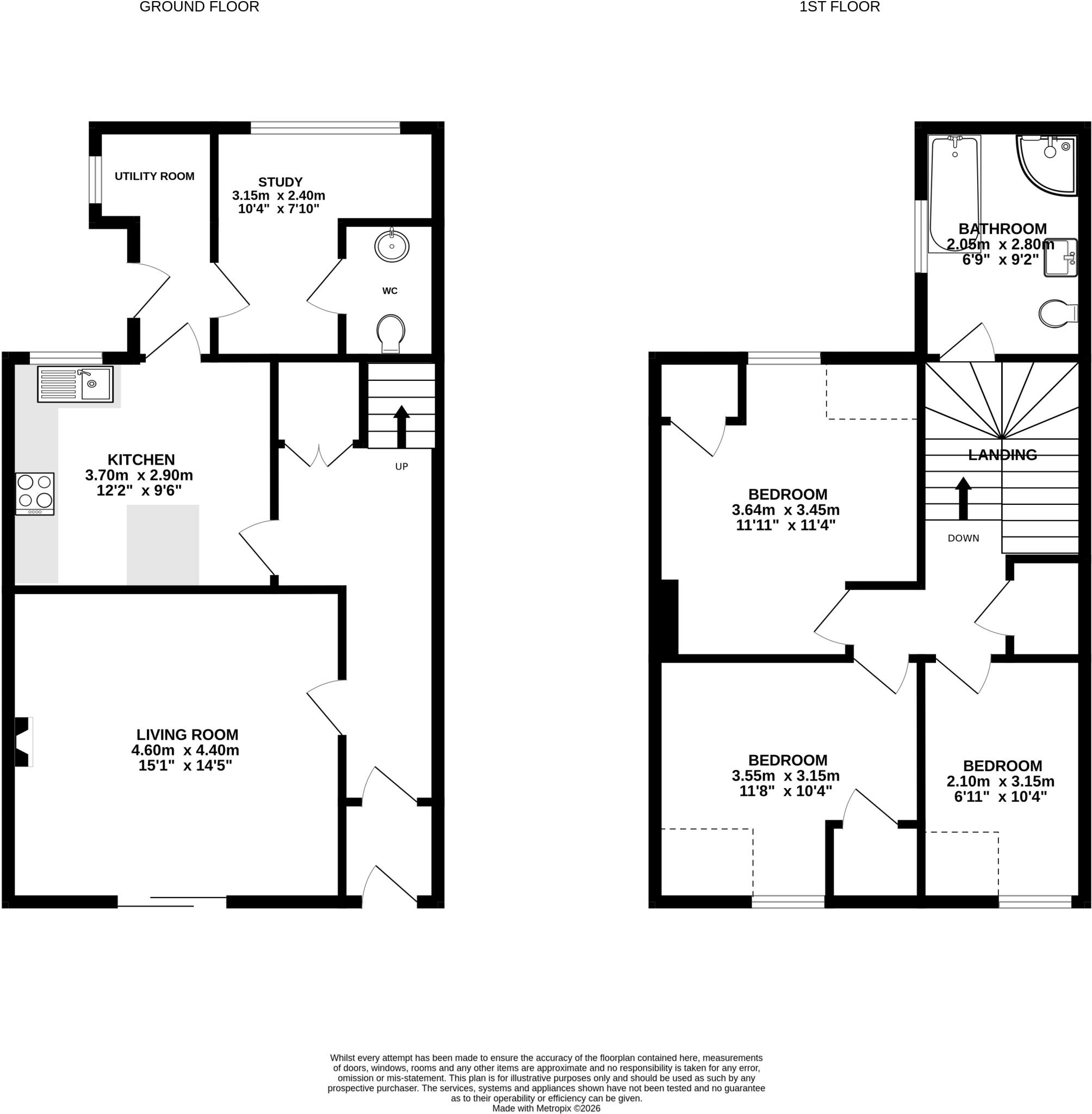 31, Linden Crescent
Hawick, TD9 9LQ floorplan