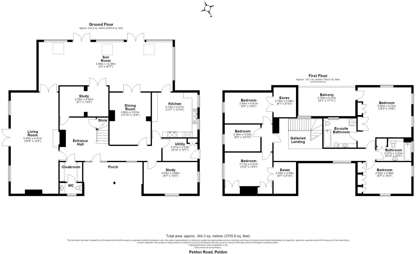 Peldon floorplan