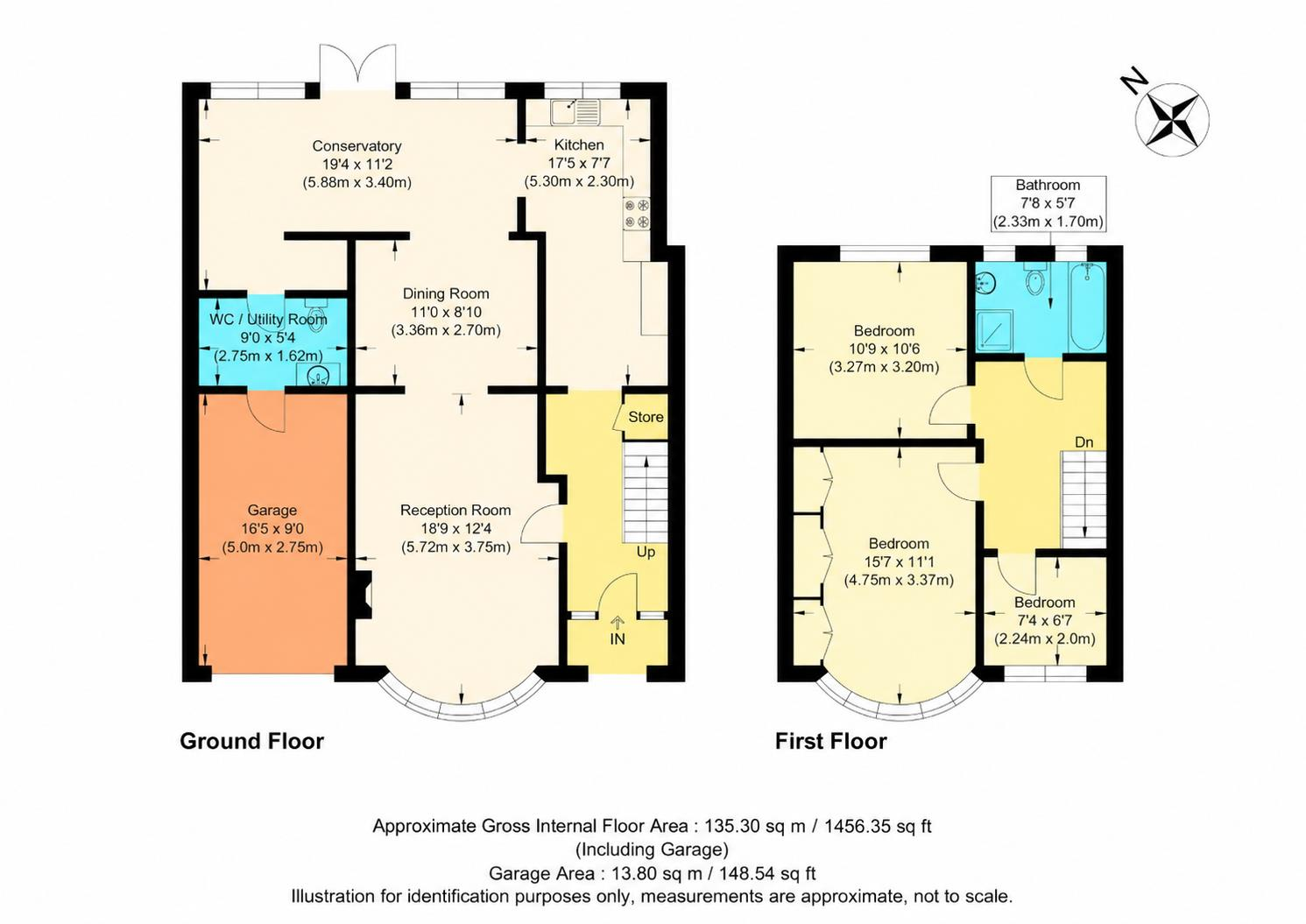 Netherfield Gardens, Barking floorplan