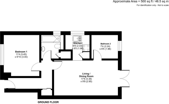 Limebush Close, New Haw, KT15 floorplan
