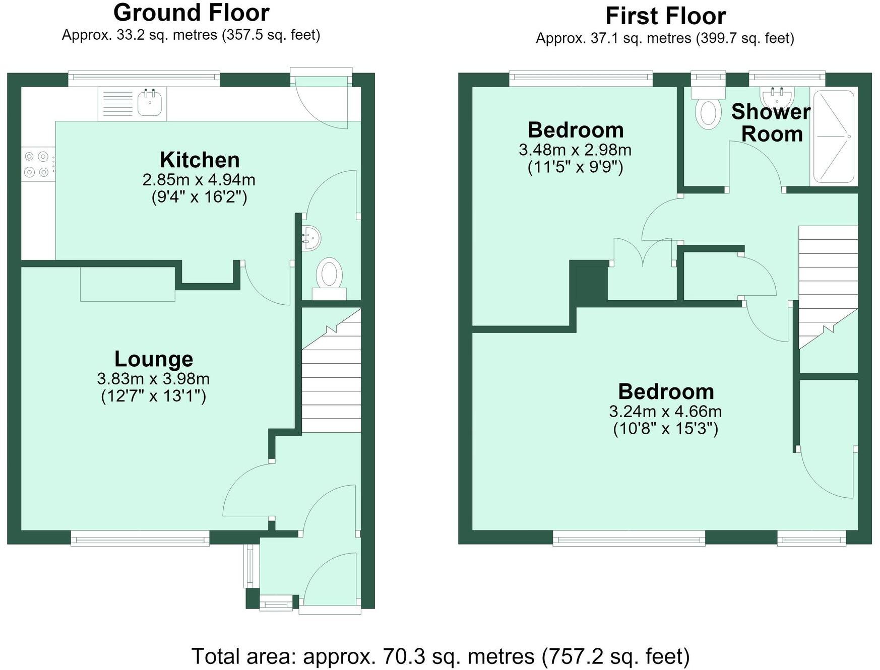 Oxhey Drive, Watford, WD19 floorplan
