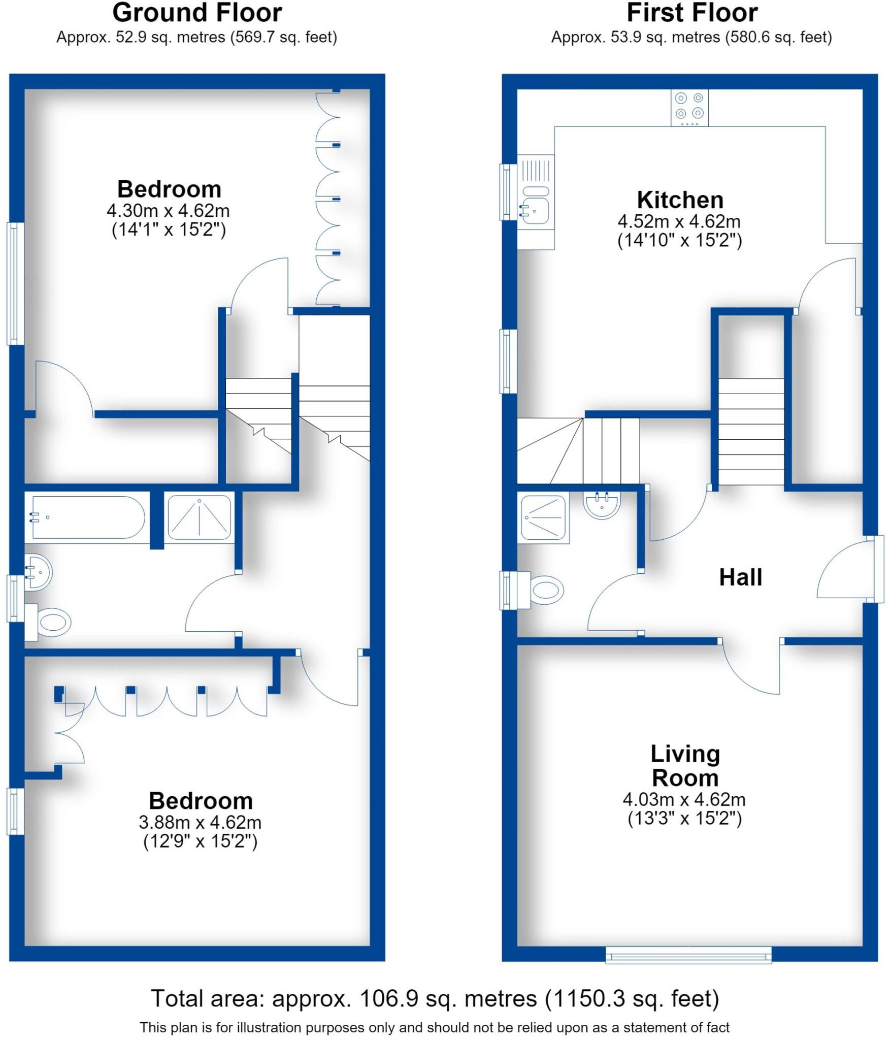 Kenilworth Road, Leamington Spa, CV32 floorplan