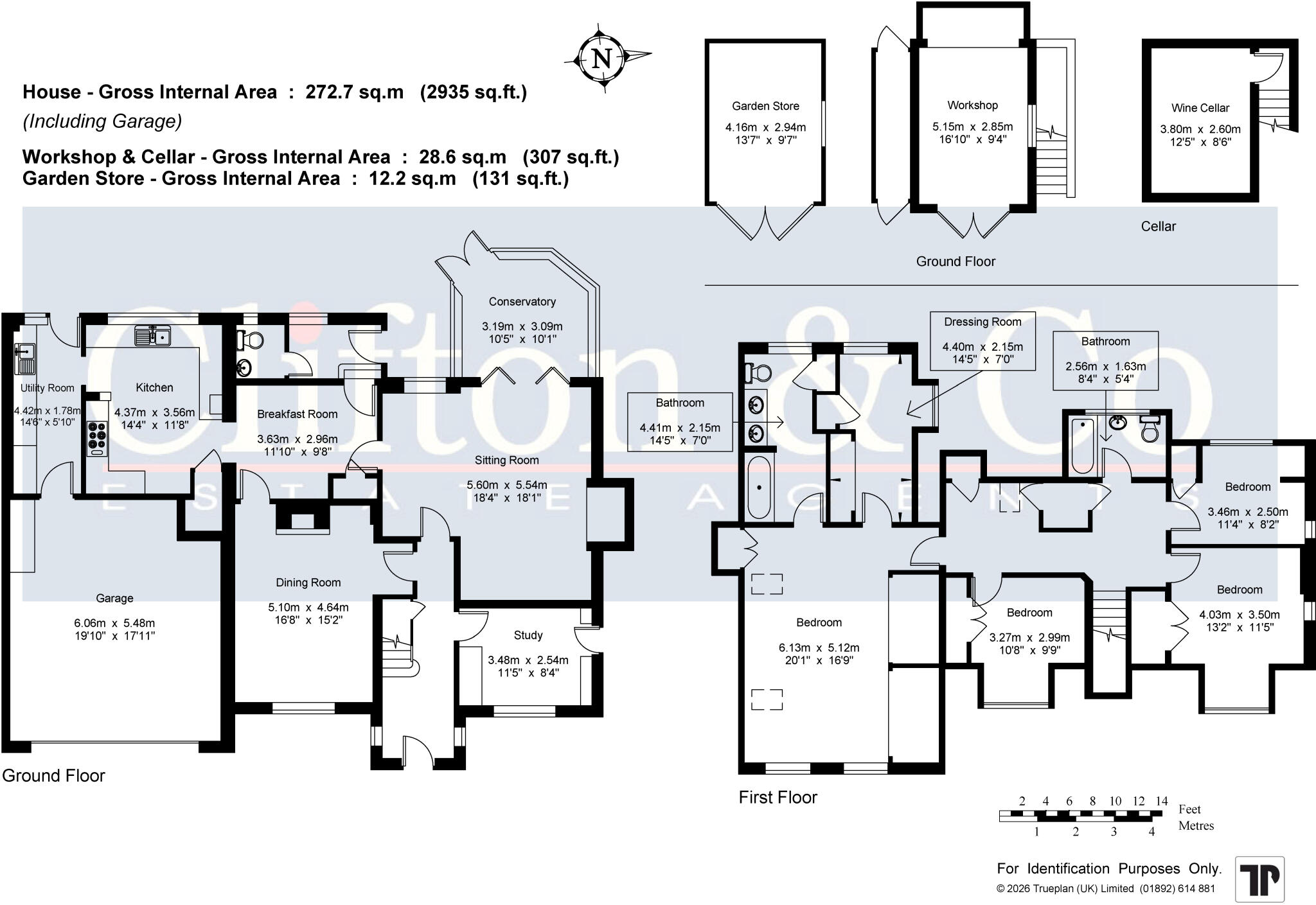 Ash Road, Hartley, Kent, DA3 floorplan