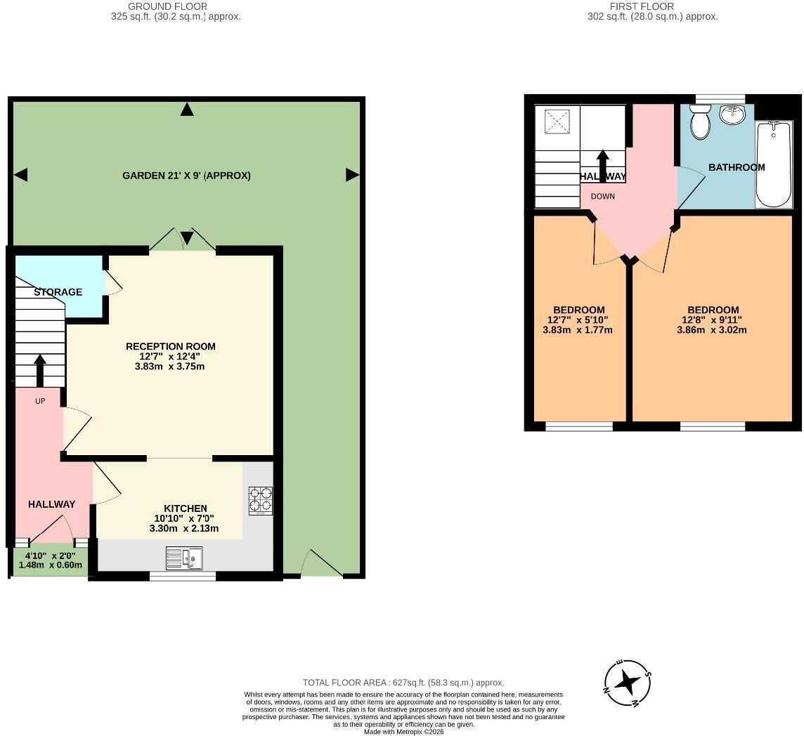 Palatine Road, London, N16 floorplan