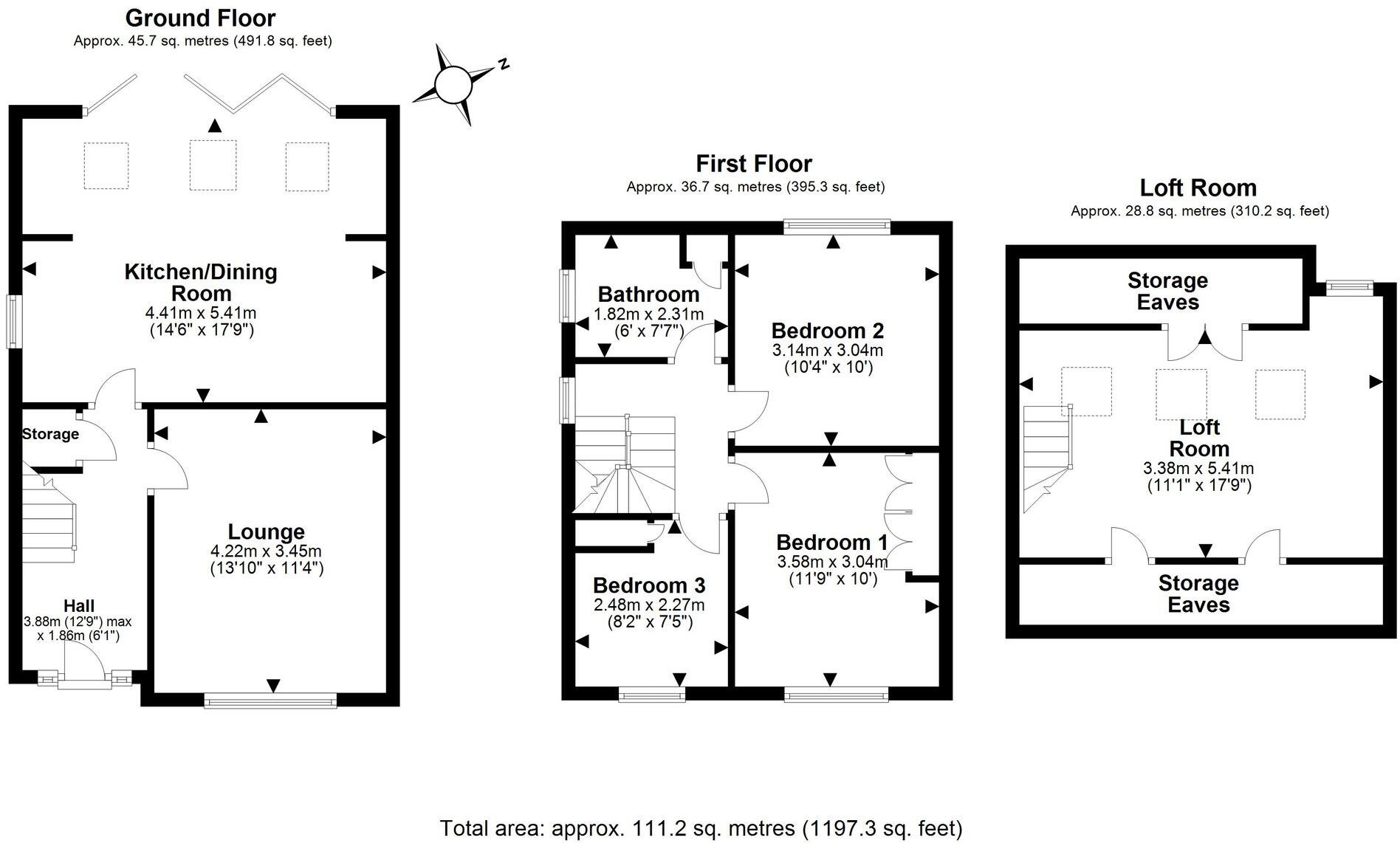 Thirlmere Close, Frodsham, WA6 floorplan