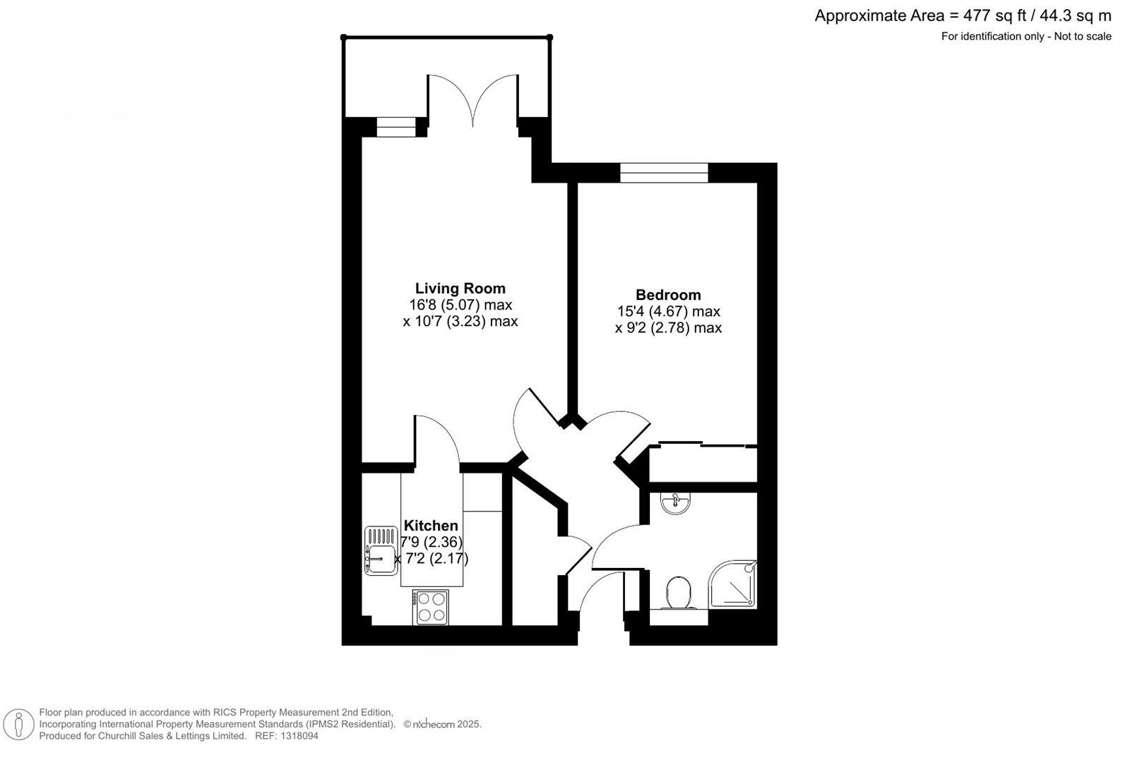 Allingham Lodge, Eastbourne, East Sussex floorplan