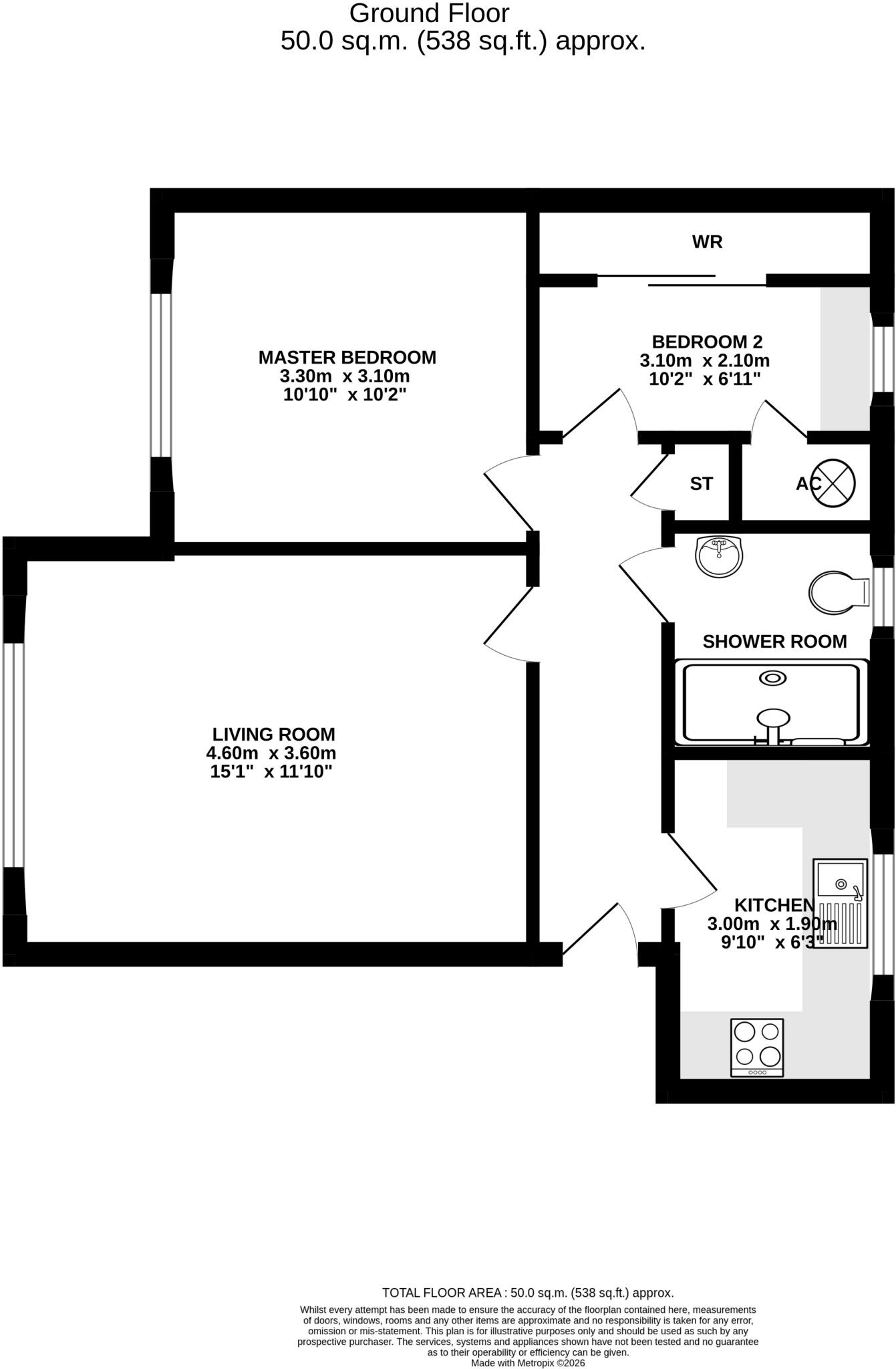 Jackson Avenue, Nantwich, Cheshire, CW5 floorplan