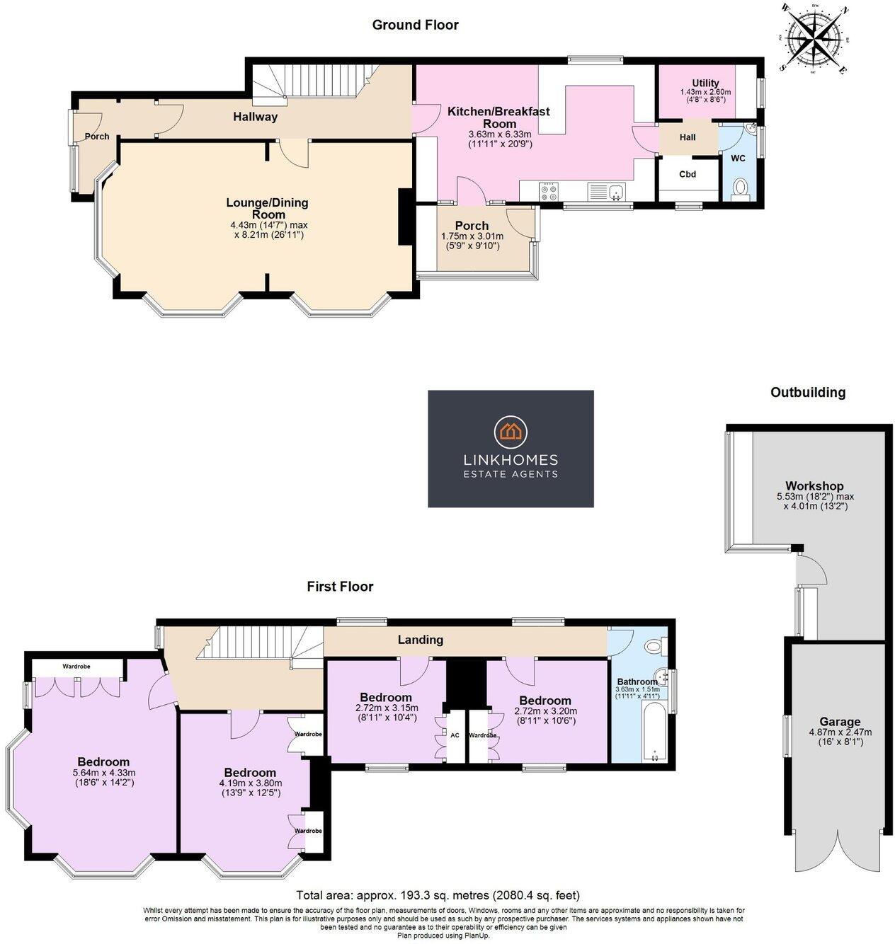 Garland Road, Poole, BH15 floorplan