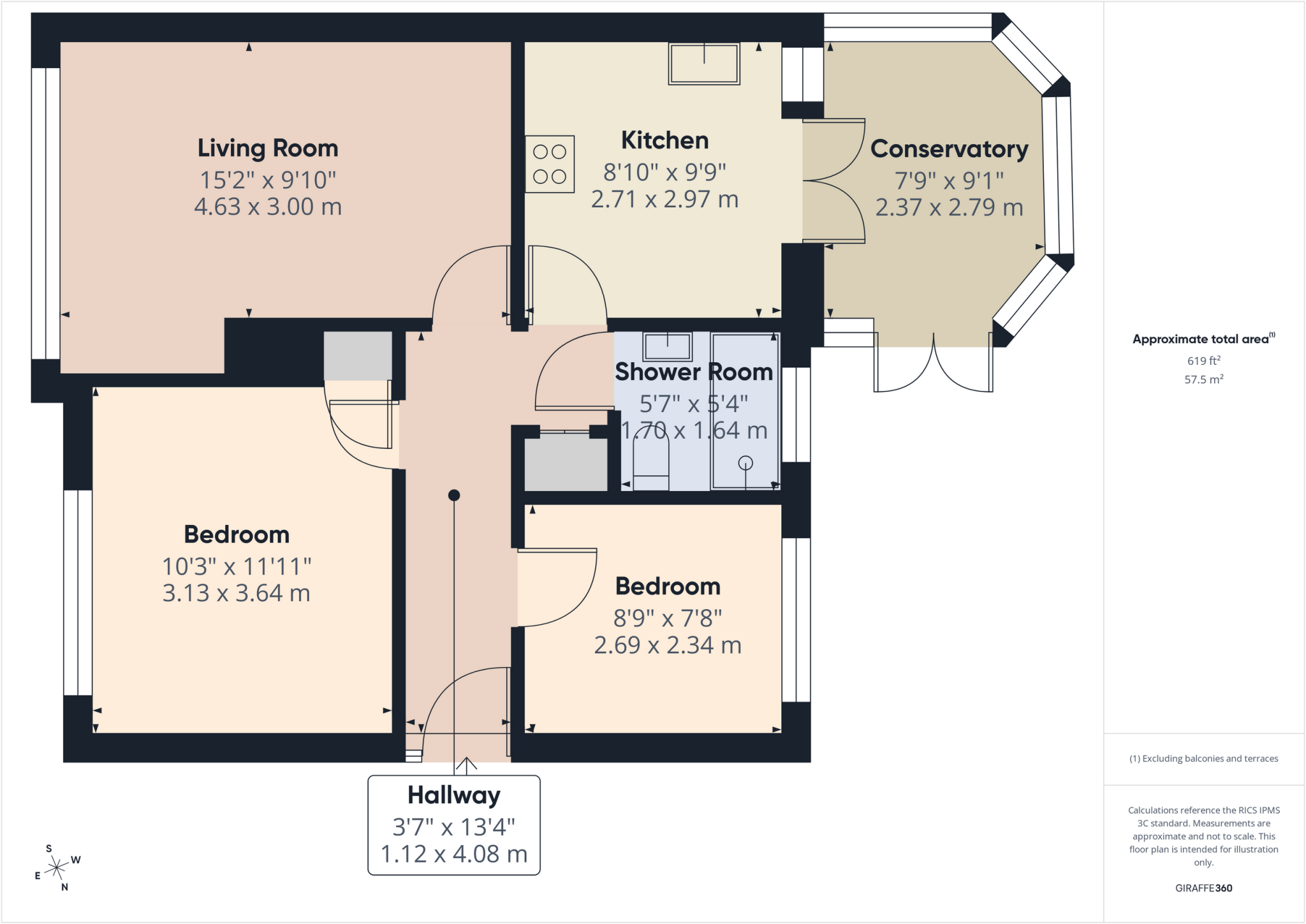 Eardley Close, Chaddesden floorplan
