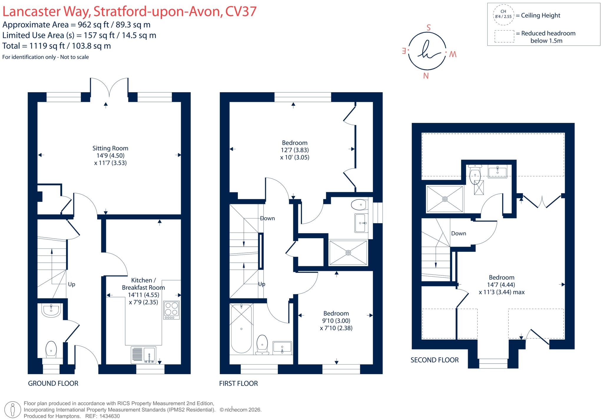 Lancaster Way Stratford-upon-Avon CV37 floorplan