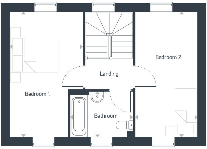 Higher Newham Lane, Newham, Truro, Cornwa, TR1 floorplan