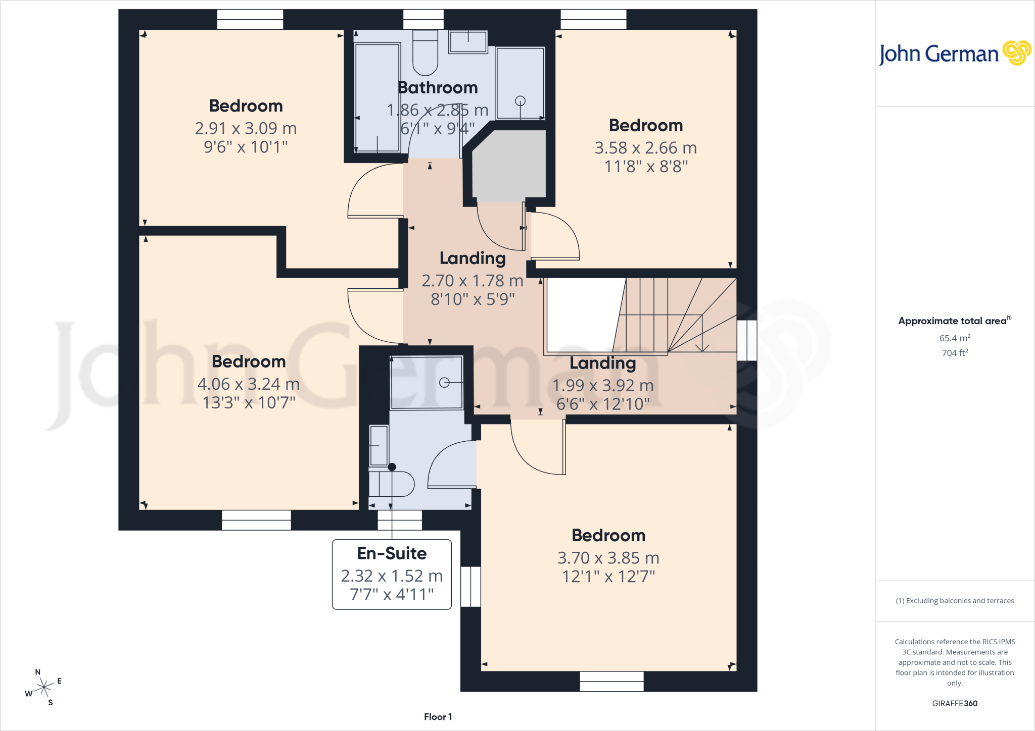 Cowslip Close, East Leake floorplan