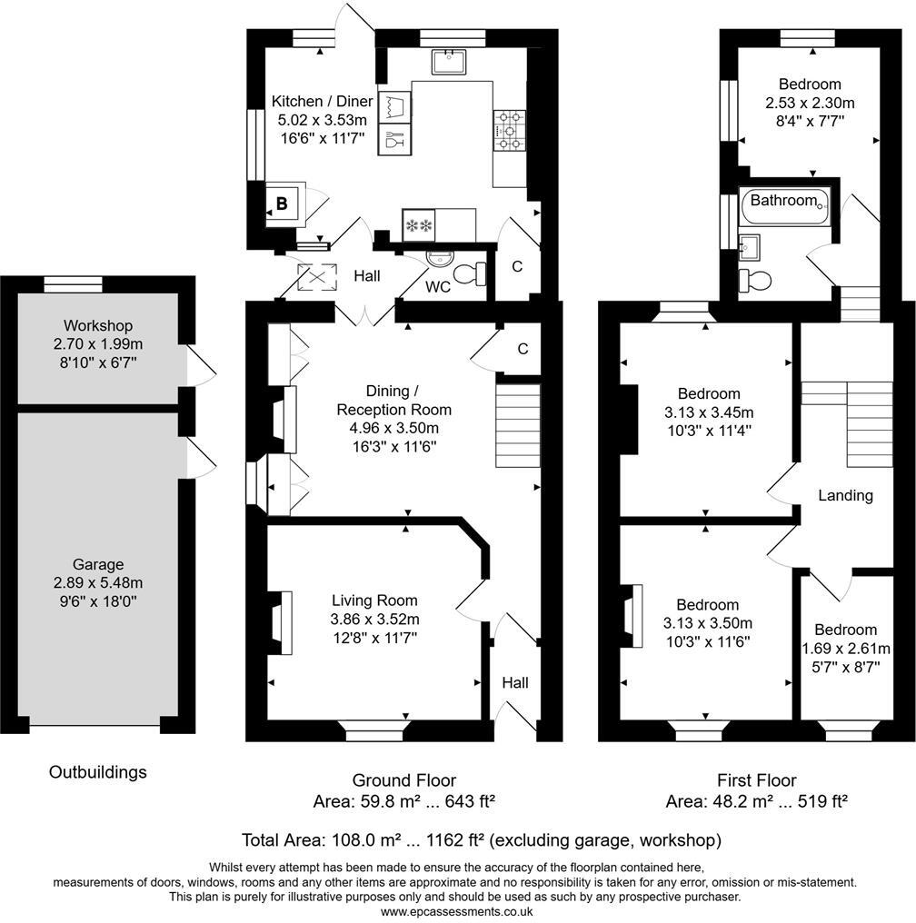 The Common, Broughton Gifford, Melksham floorplan