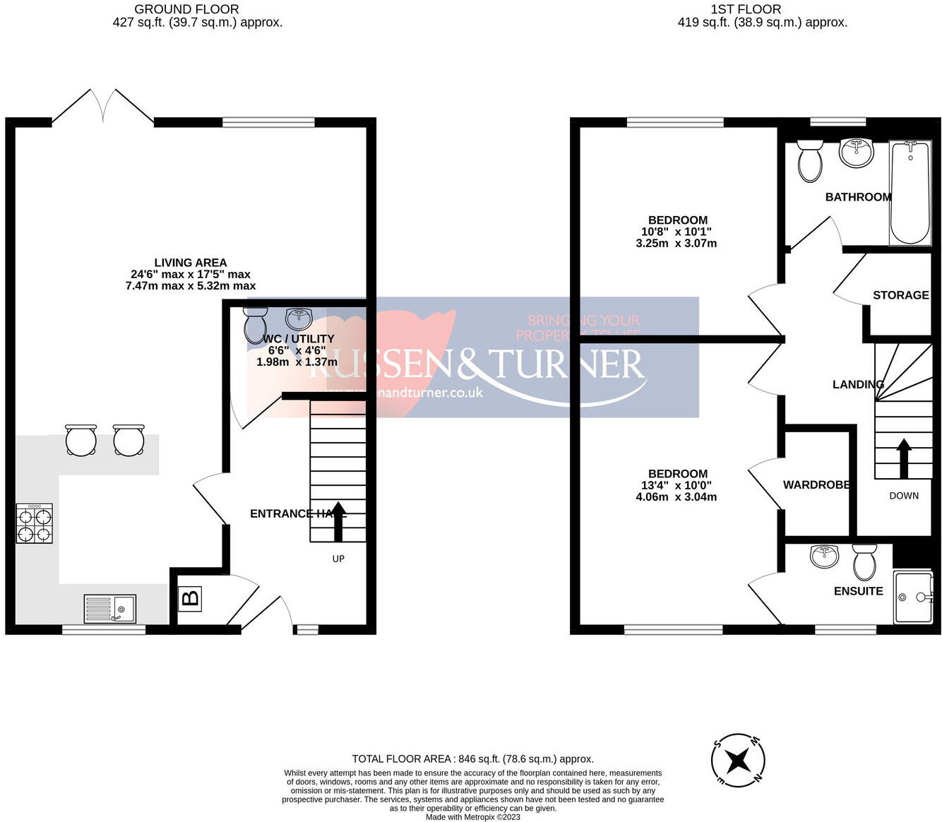 The ideal first time buy on Sandpiper Way, King's Lynn floorplan