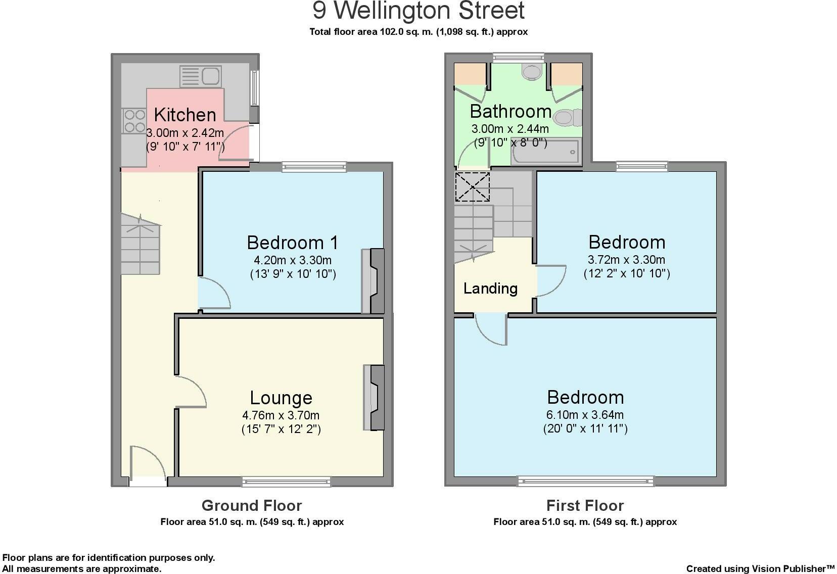Wellington Street, Plymouth floorplan