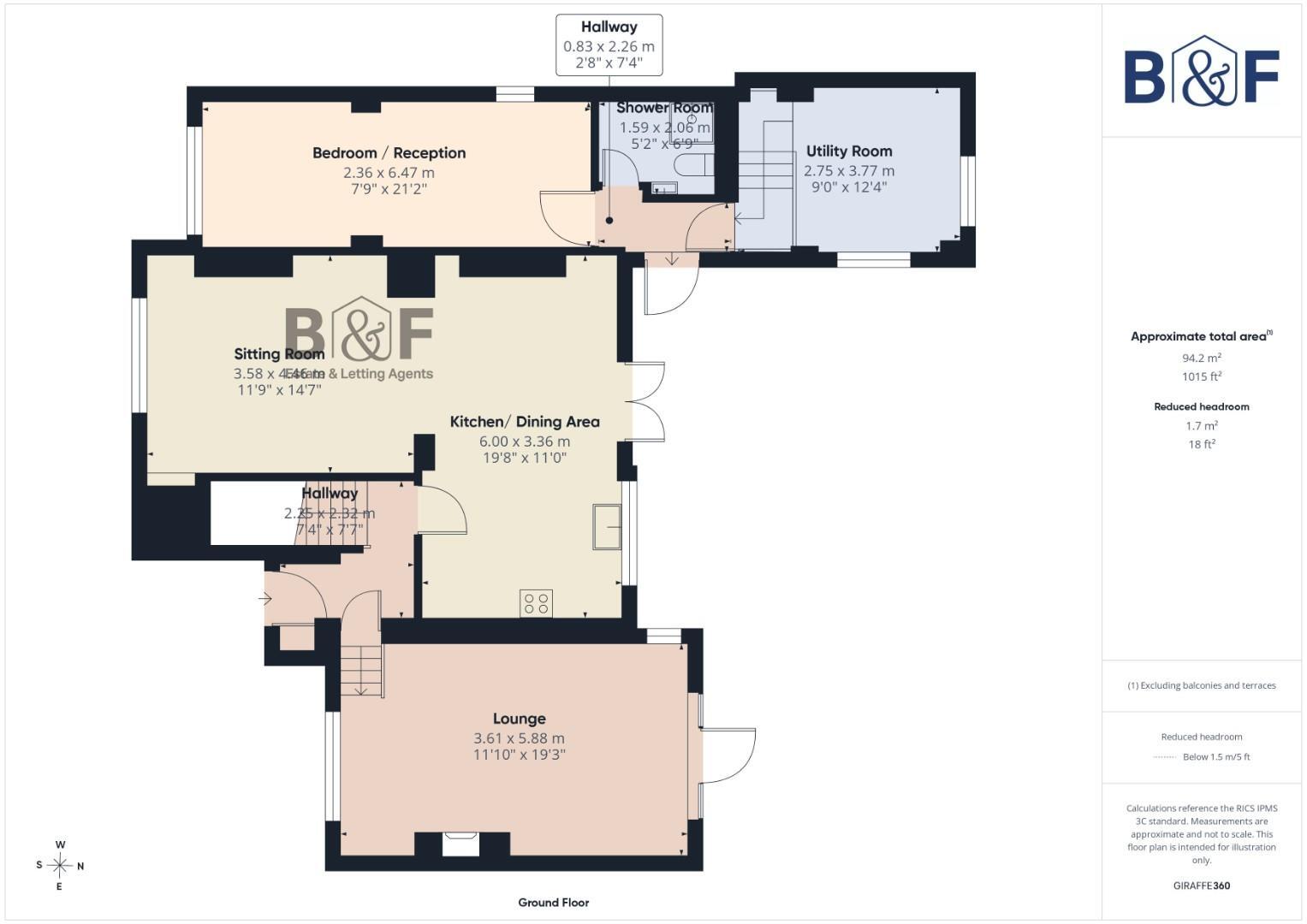 Cock Road, Kingswood floorplan