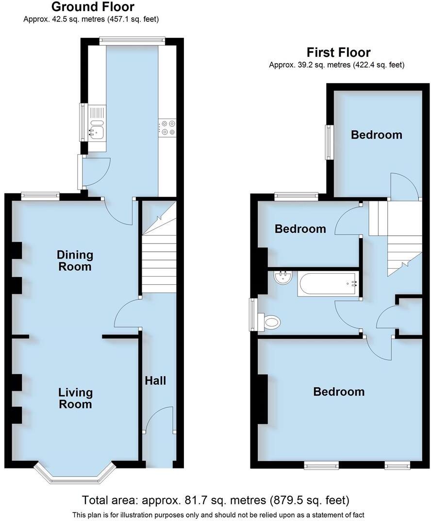 School Street, Southam floorplan
