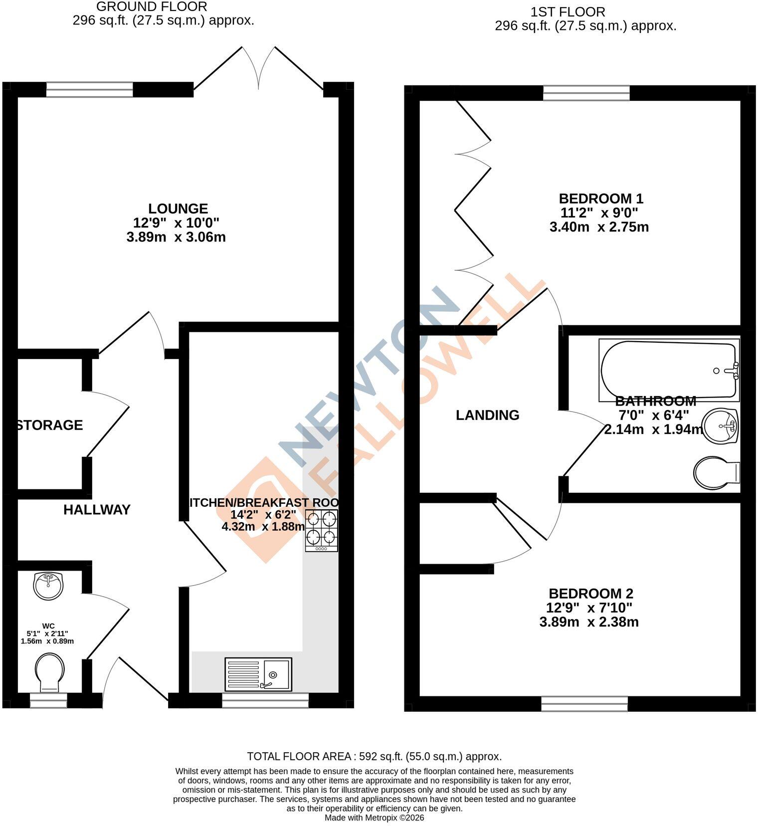 Beck Way, Thurlby, PE10 floorplan