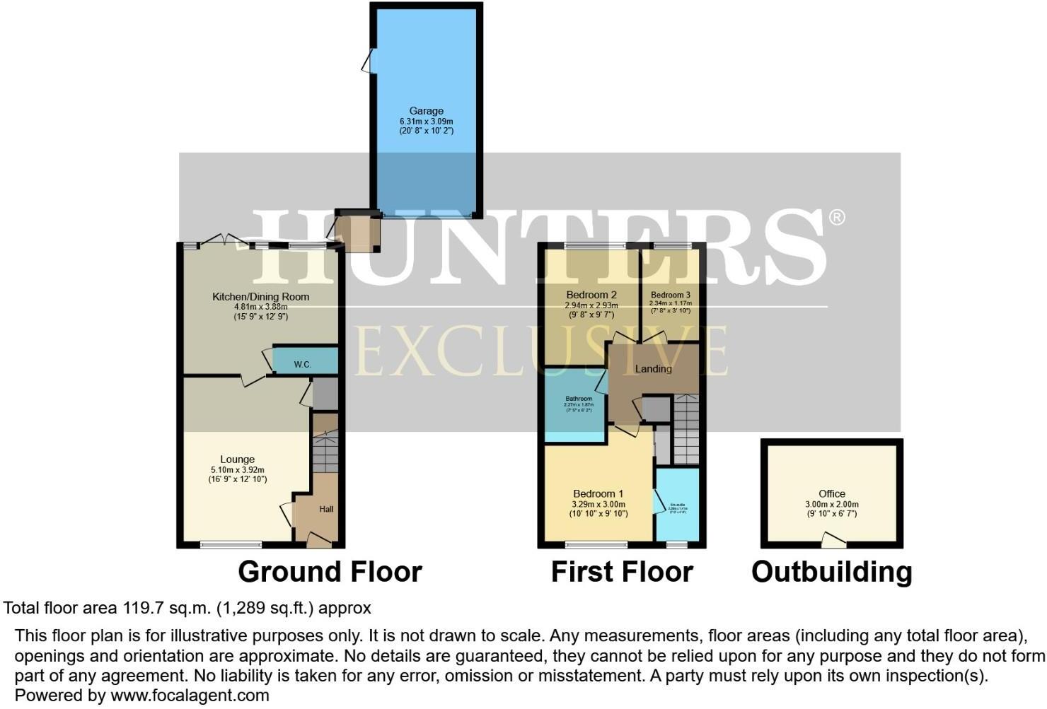 Thompson Way, Streethay, Lichfield floorplan