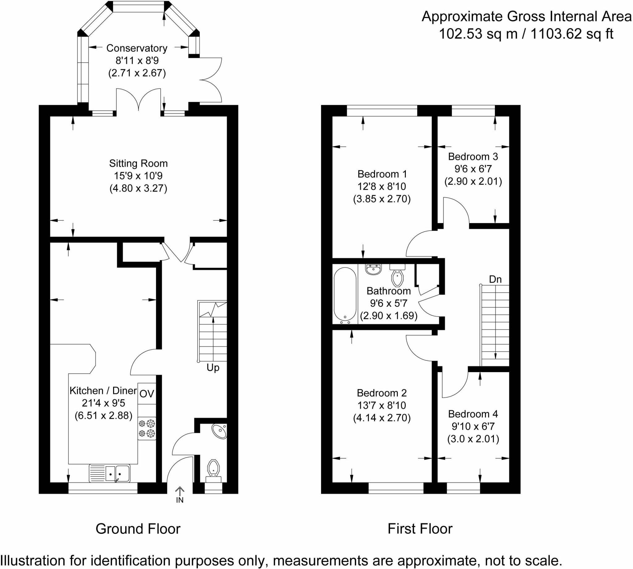 Goldsworthy Way, Burnham, Berkshire, SL1 6AX floorplan