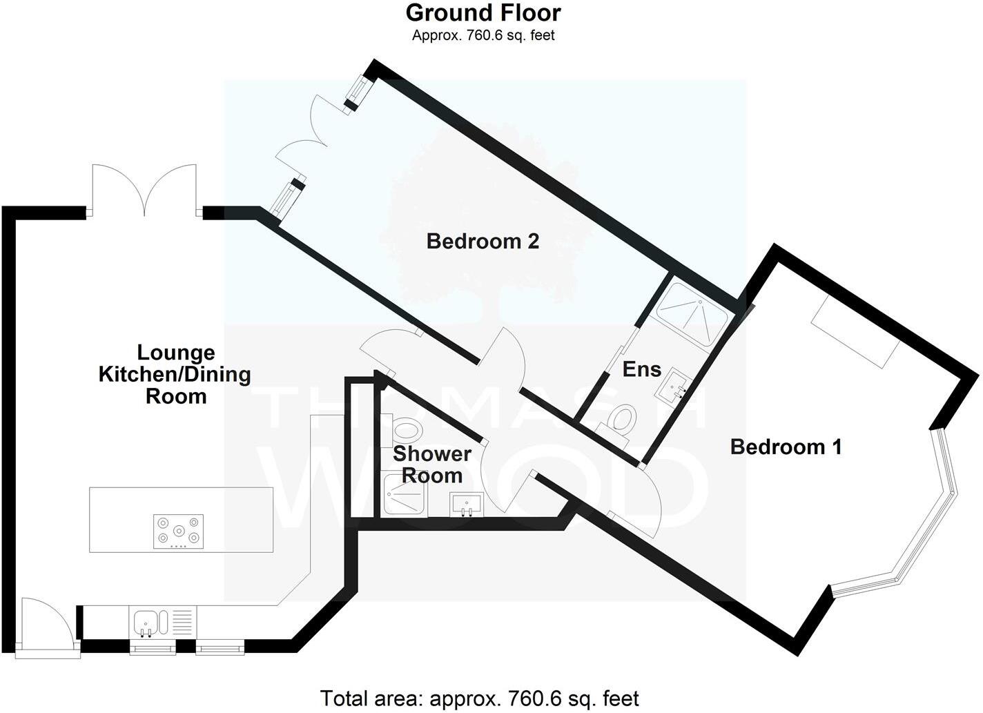 Talbot Place, Pontcanna, Cardiff floorplan
