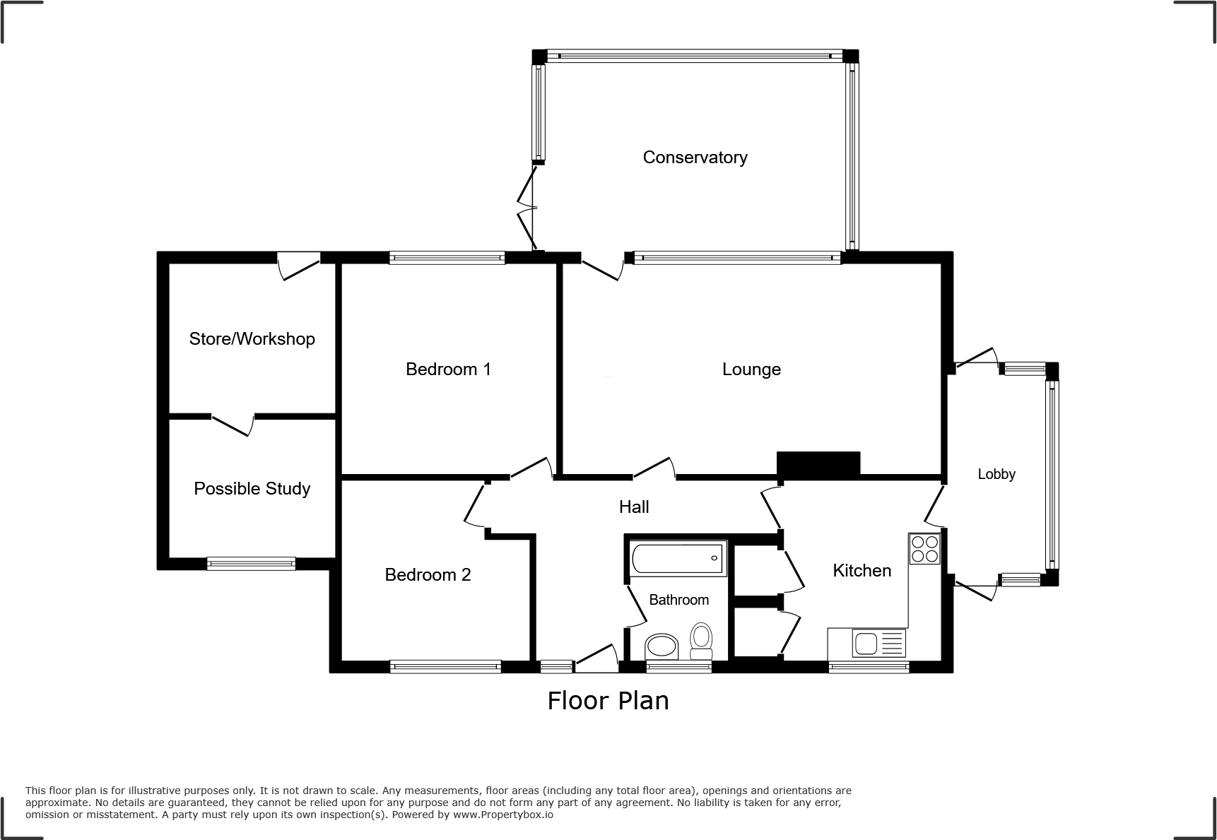 Greenlydd Close, Niton, Ventnor floorplan