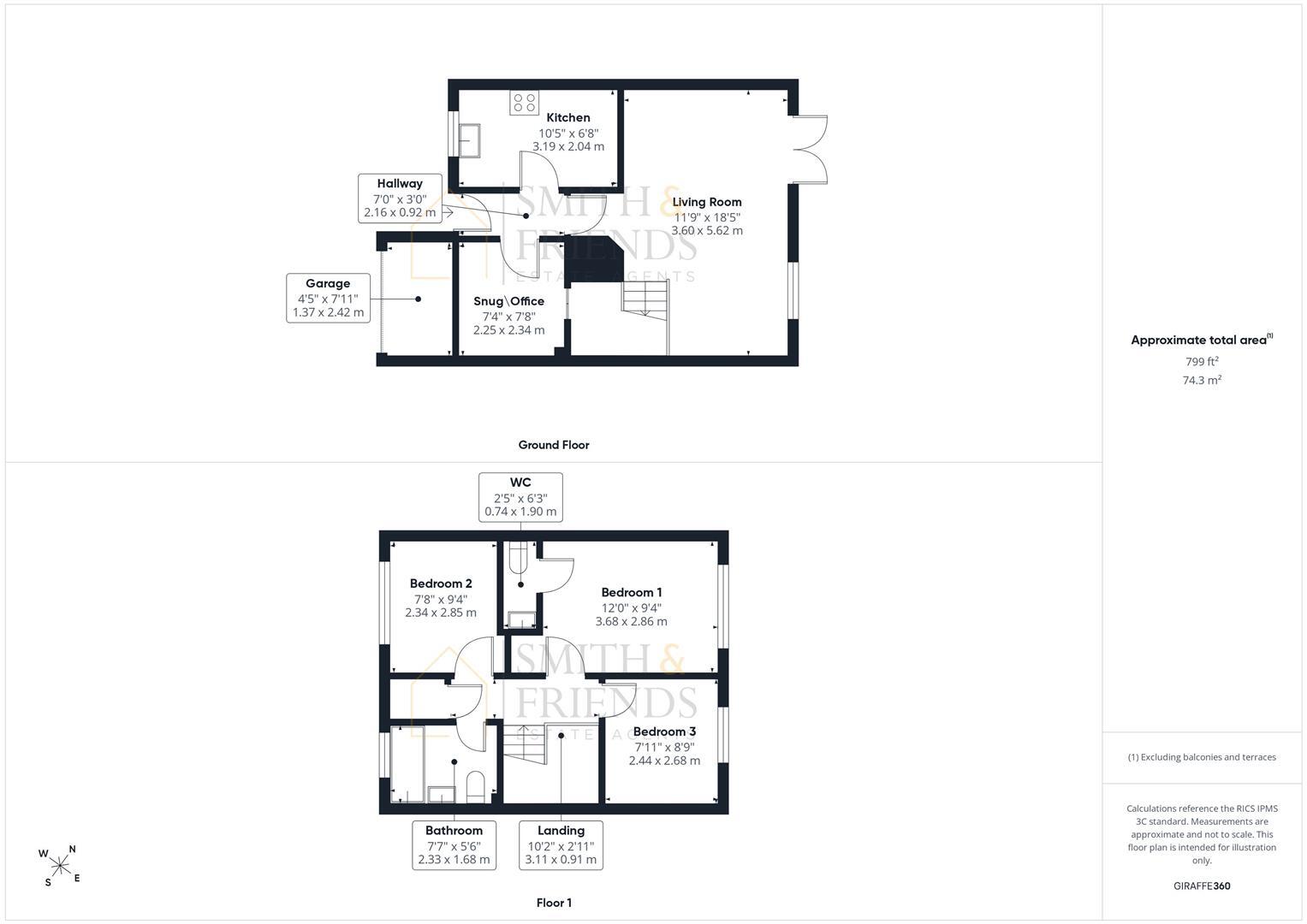 Cradoc Grove, Ingleby Barwick, Stockton-On-Tees floorplan