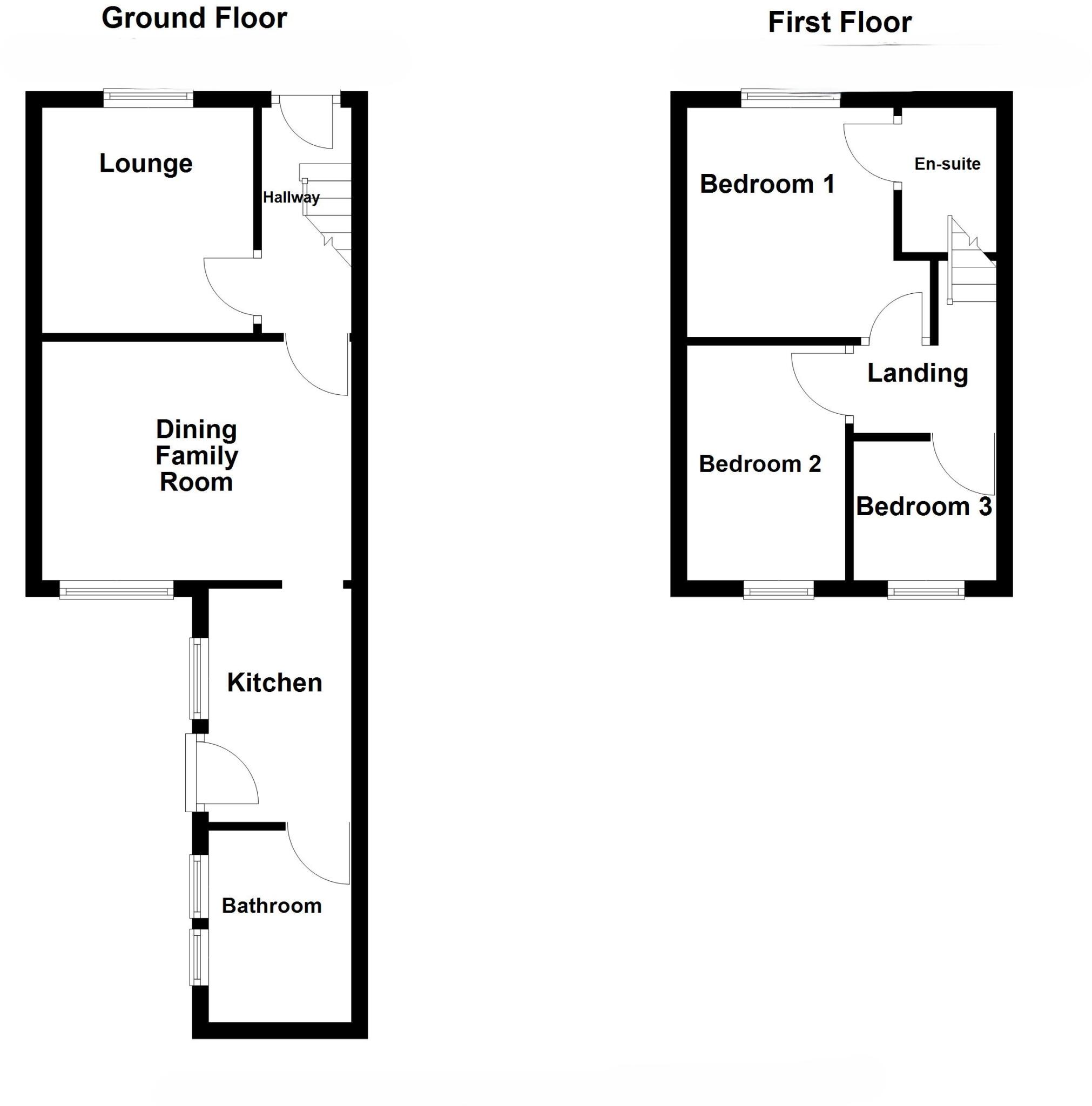 John Street, Earsdon, Whitley Bay, Tyne and Wear, NE25 floorplan