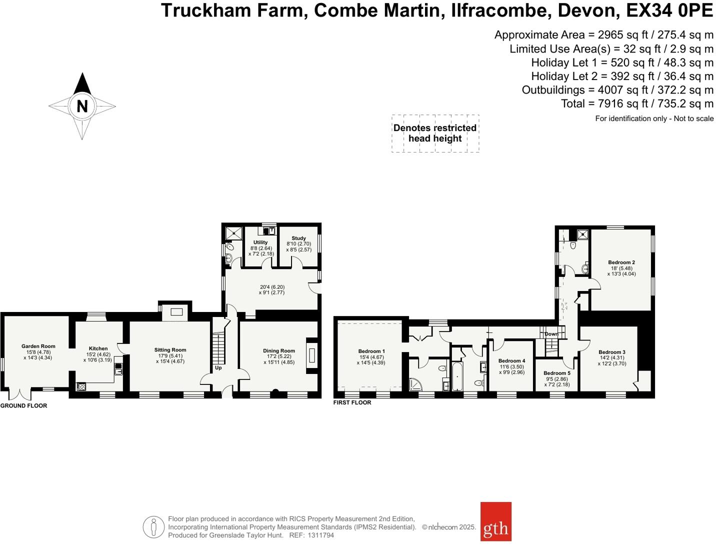 Combe Martin, Ilfracombe, Devon, EX34 floorplan