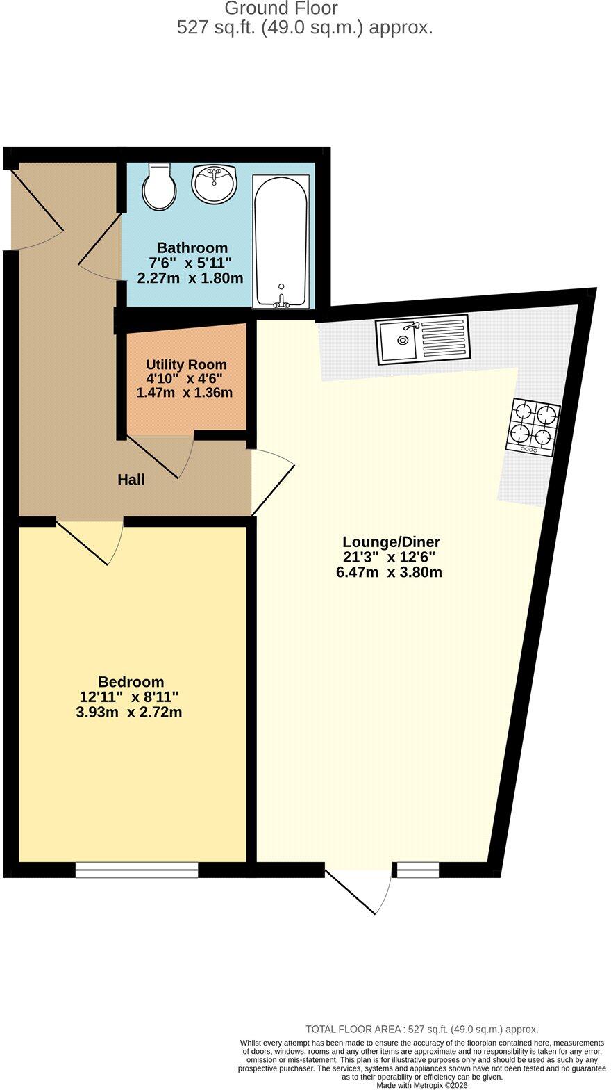 Gloucester Road, Horfield, Bristol, BS7 floorplan