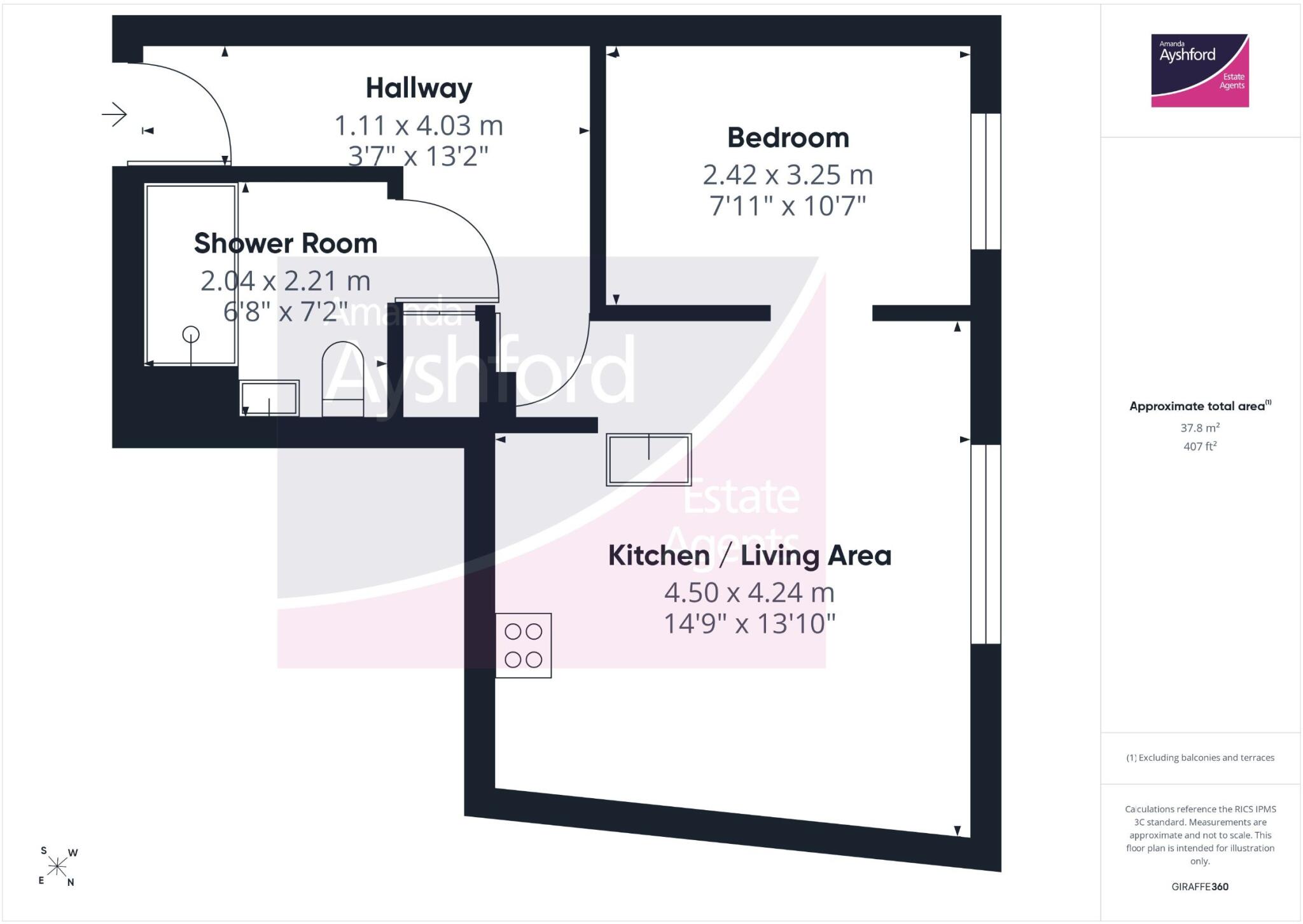Dower Court, Old Torquay Road, Paignton floorplan
