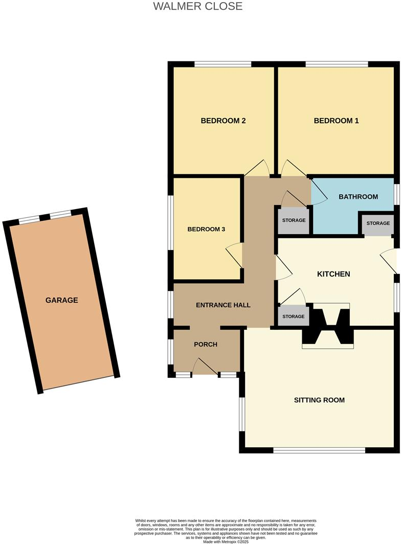 Walmer Close, Pakefield, NR33 floorplan