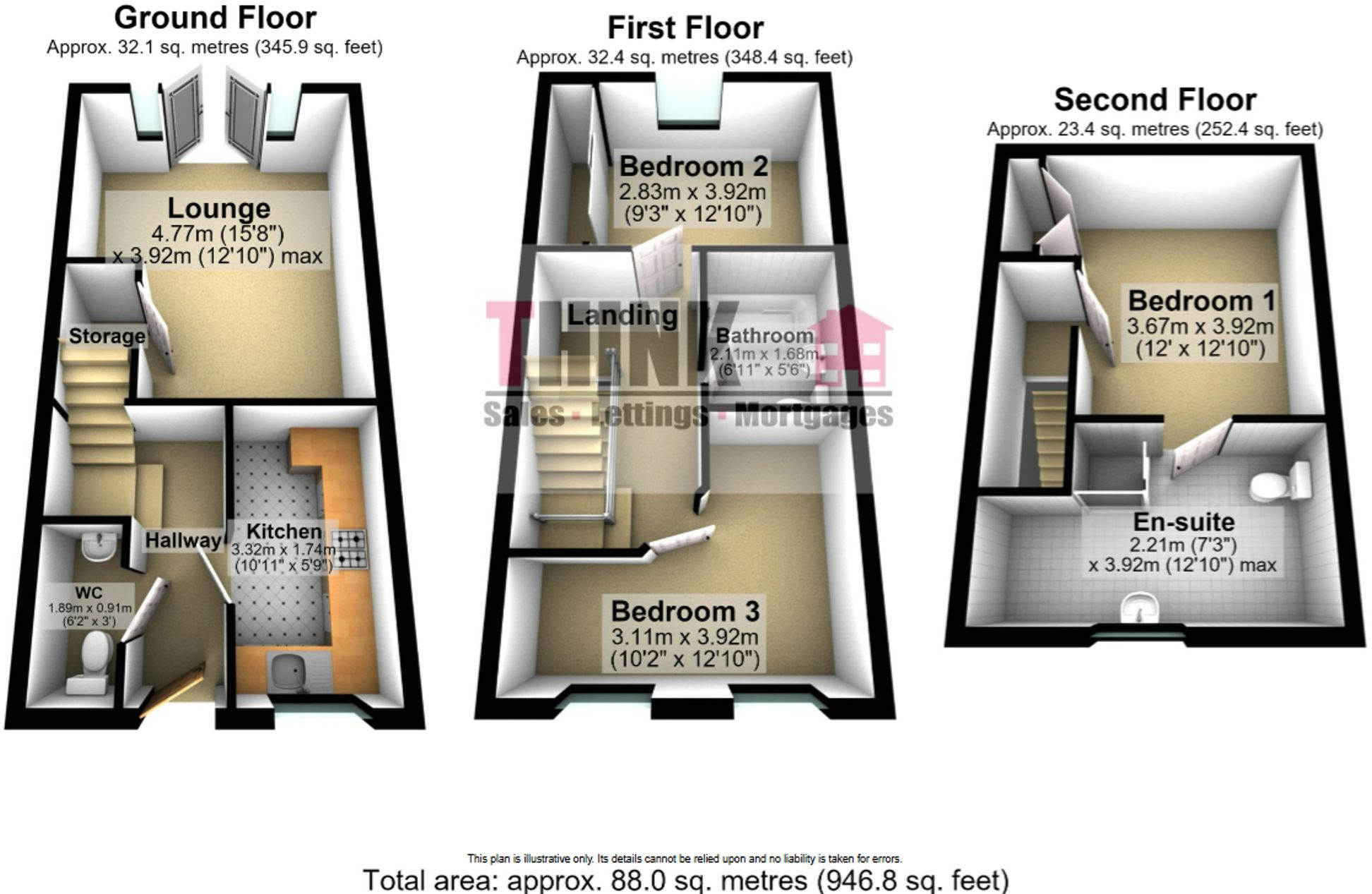 Newlove Avenue, St. Helens, WA10 floorplan