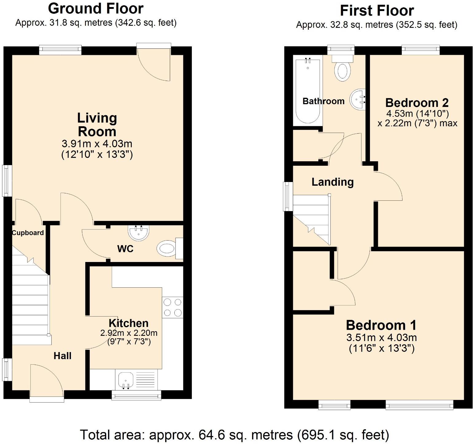 Ganders Mead, Nursling, Southampton floorplan