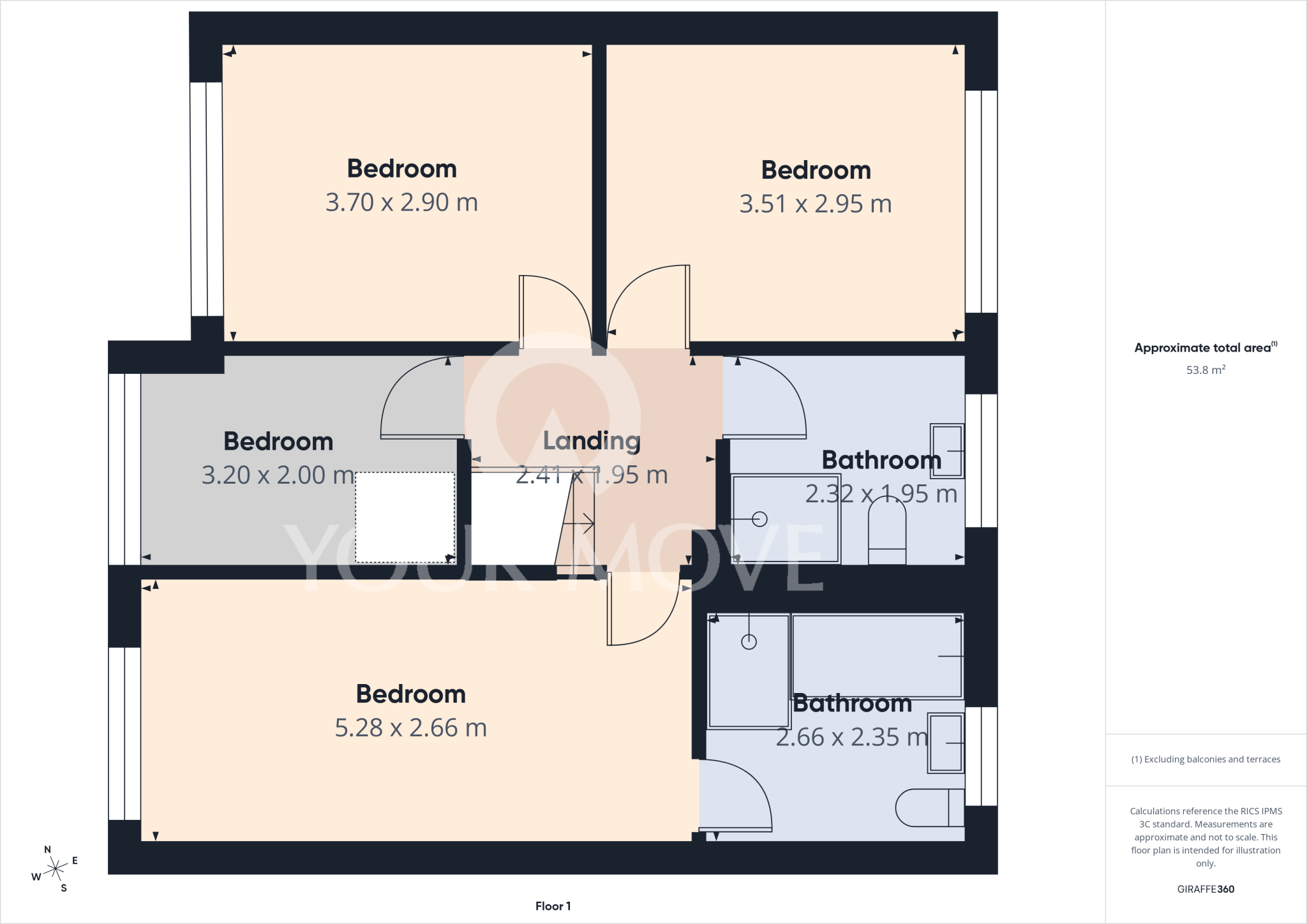 Yiewsley Drive, Darlington, Durham, DL3 floorplan