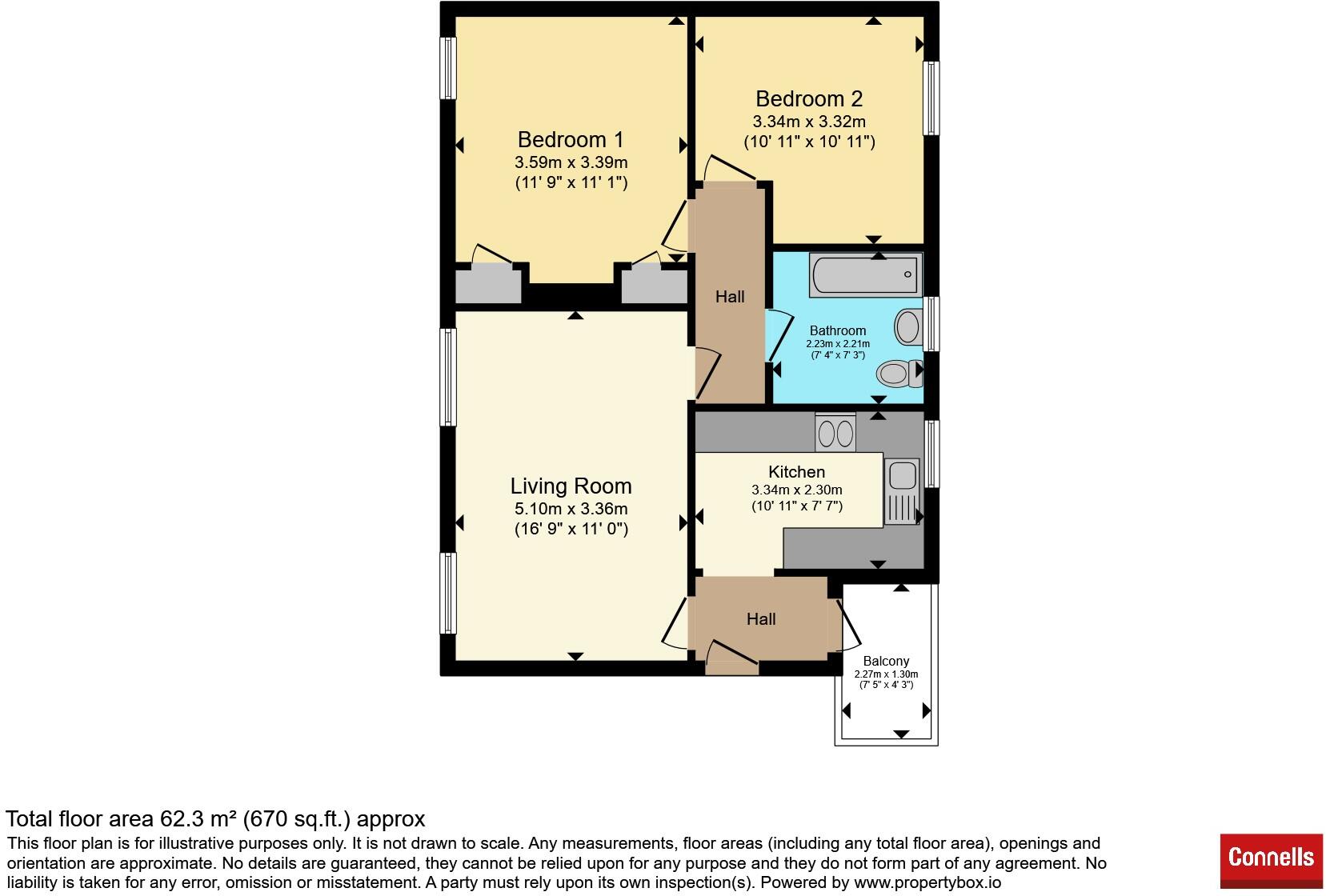 Warren Crescent, Headington, Oxford floorplan