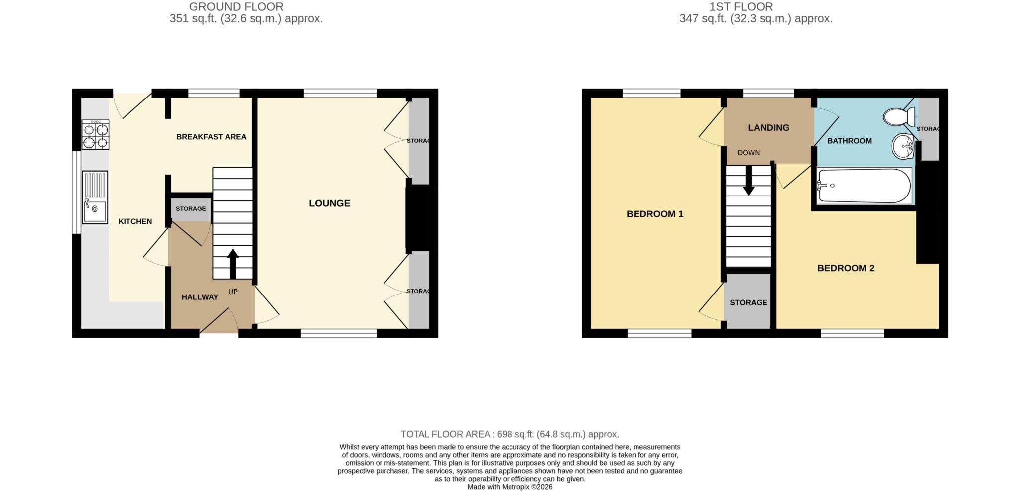 Heather Road, Bebington floorplan