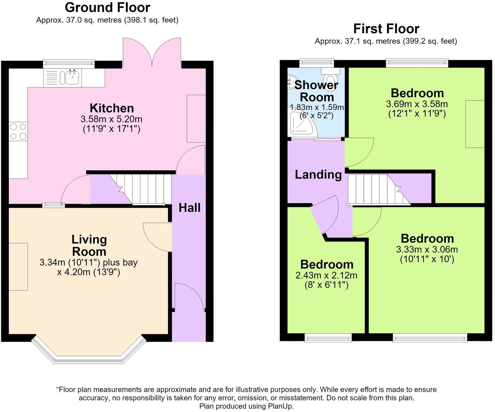 Lavender Avenue, Coundon, CV6 floorplan