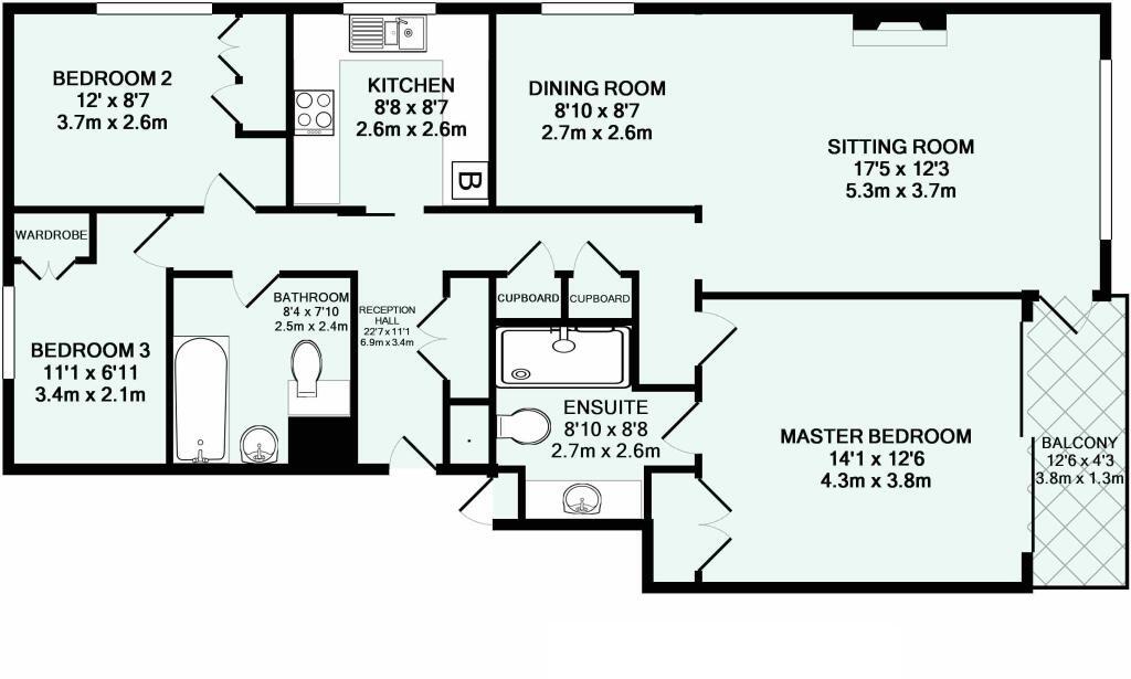 Coastguard Road, Budleigh Salterton, EX9 floorplan