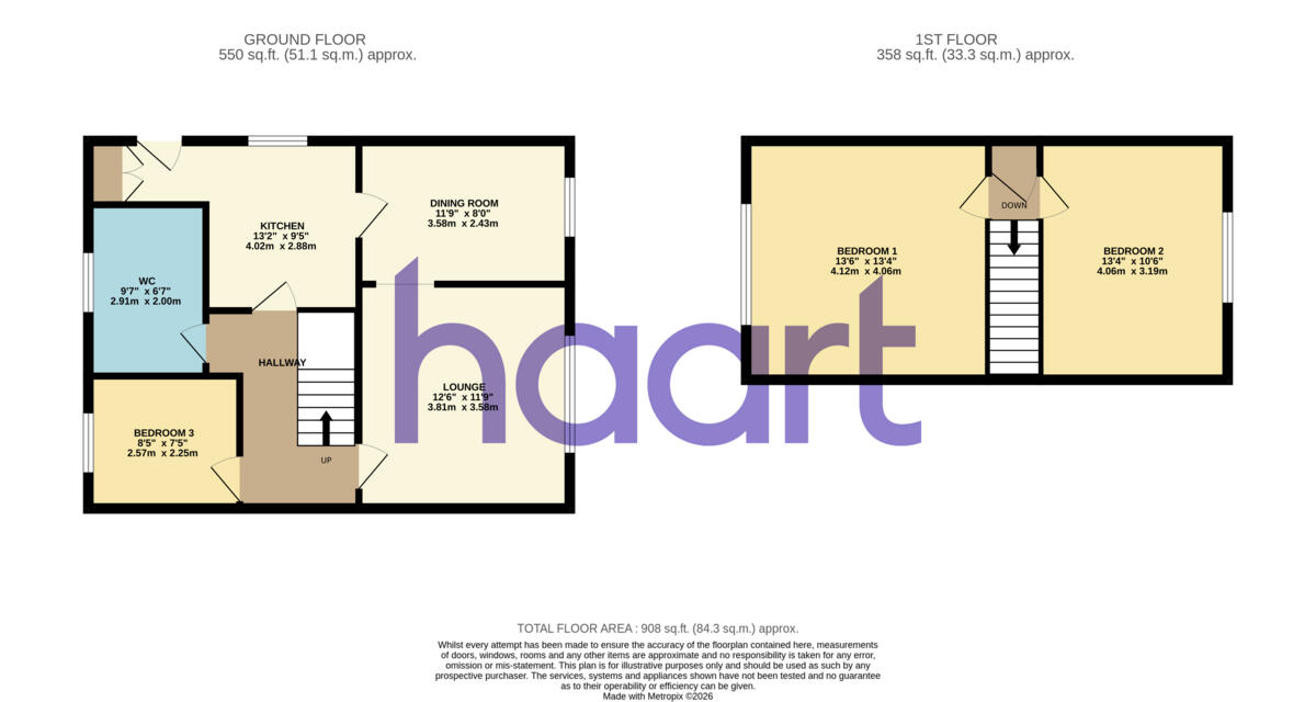 Larch Grove, North Elmham floorplan