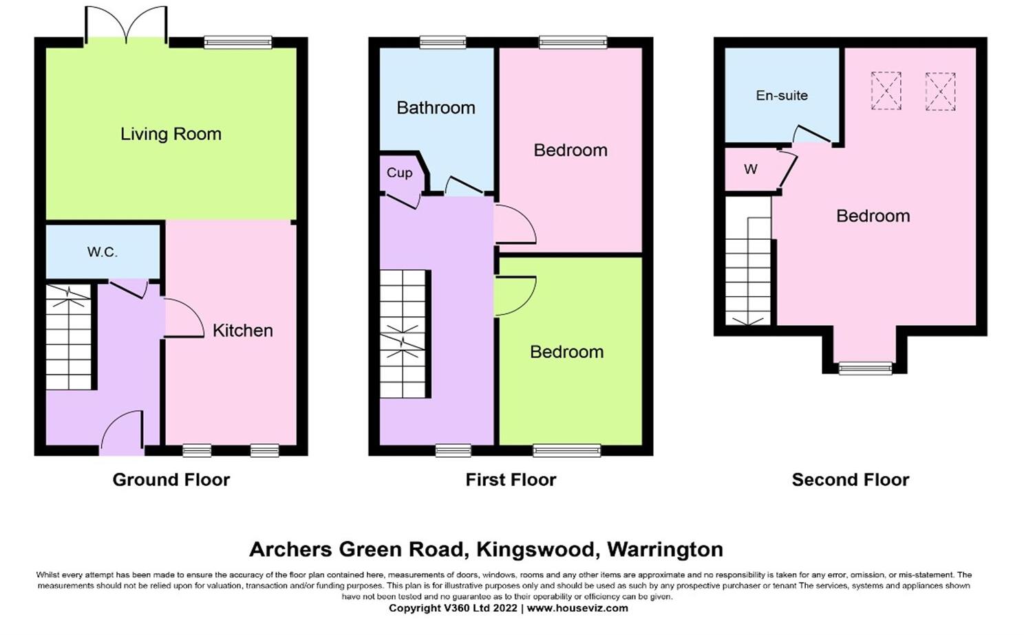 Archers Green Road, Westbrook, WA5  7XS floorplan