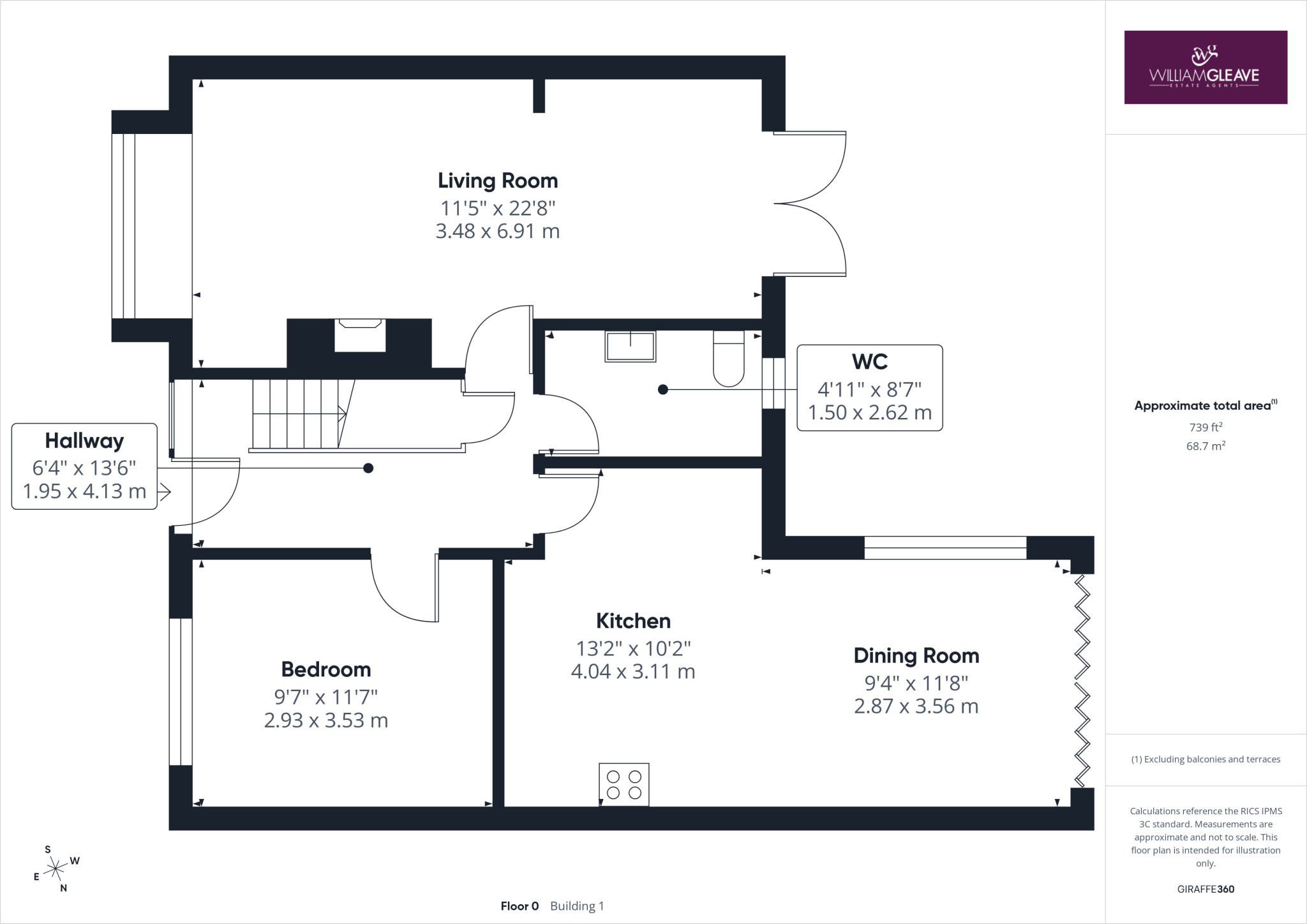 Muirfield Road, Buckley, Flintshire, CH7 floorplan
