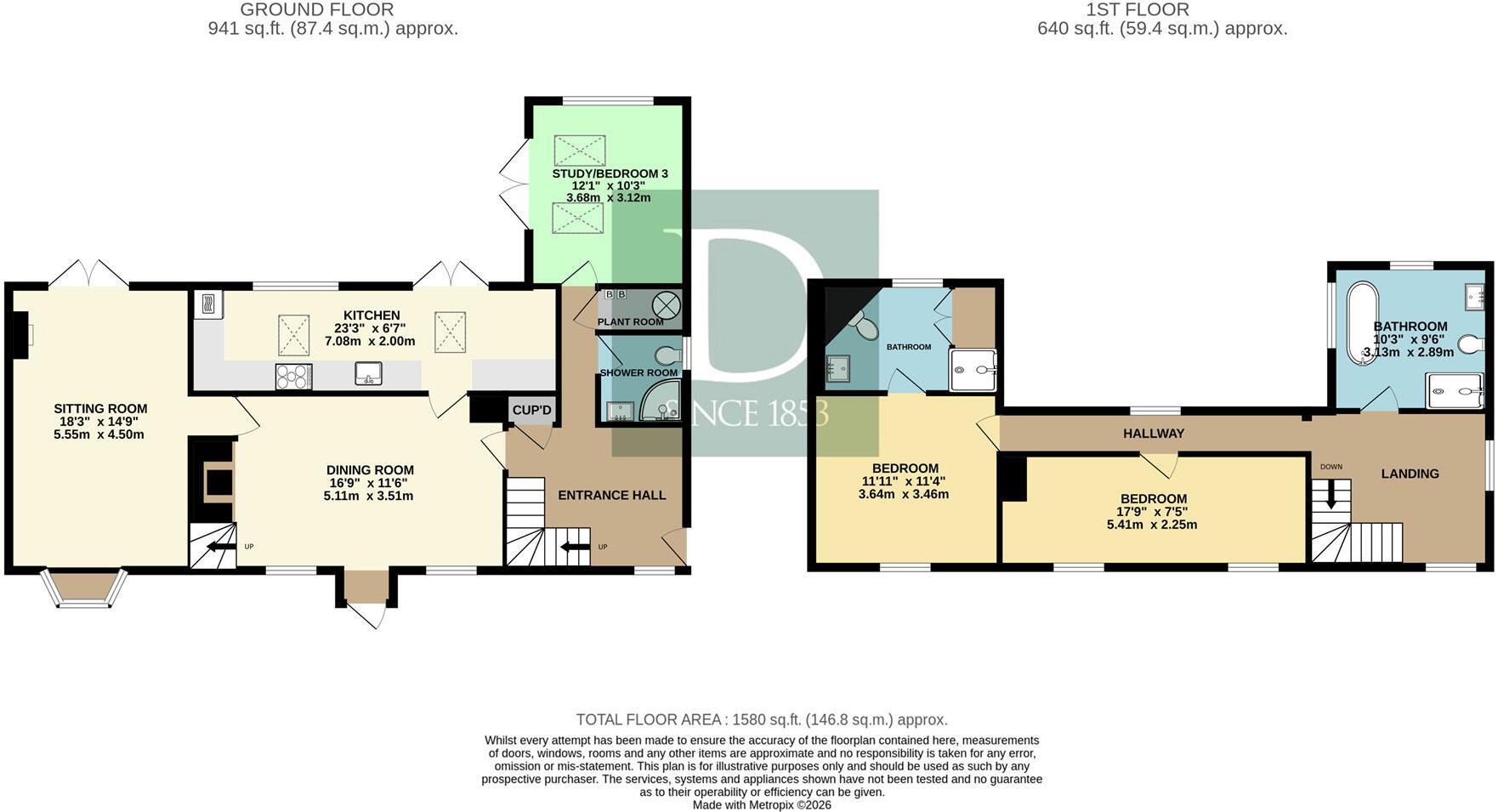 Homersfield, Harleston floorplan