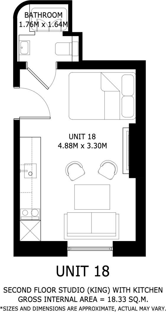 Kensington Gardens Square, W2 floorplan