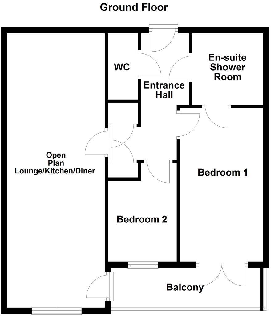 Waterton Gardens, Walton, Wakefield floorplan
