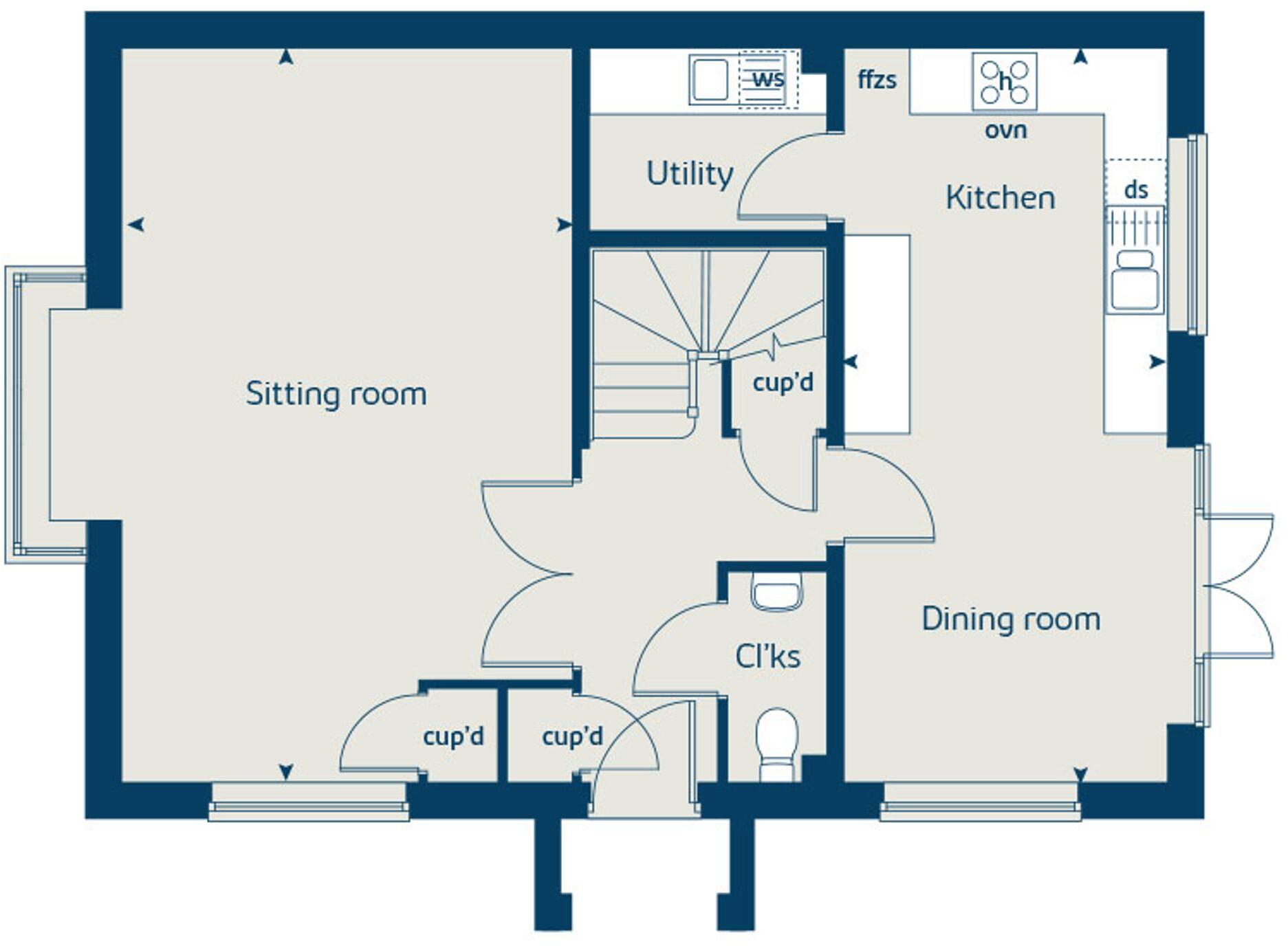 Poplar Walk, Kirdford, RH14 floorplan