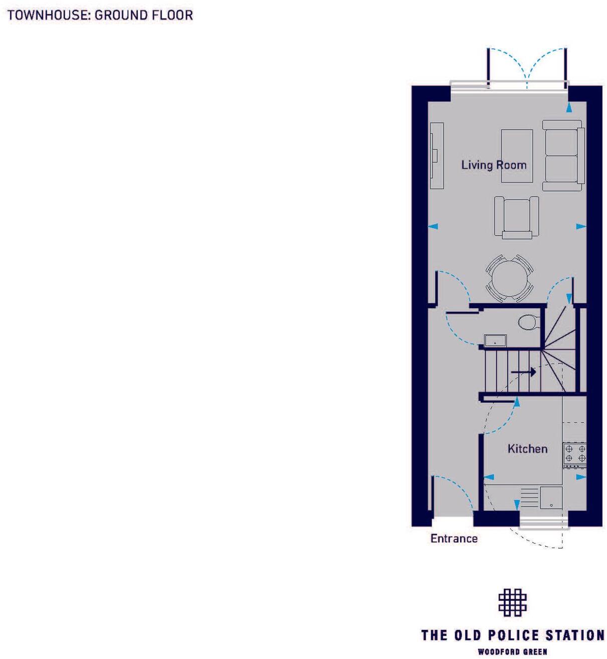 The Old Police Station, Woodford Green floorplan