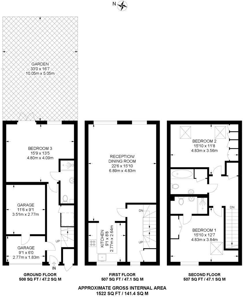 Hayes Grove, London, SE22 floorplan